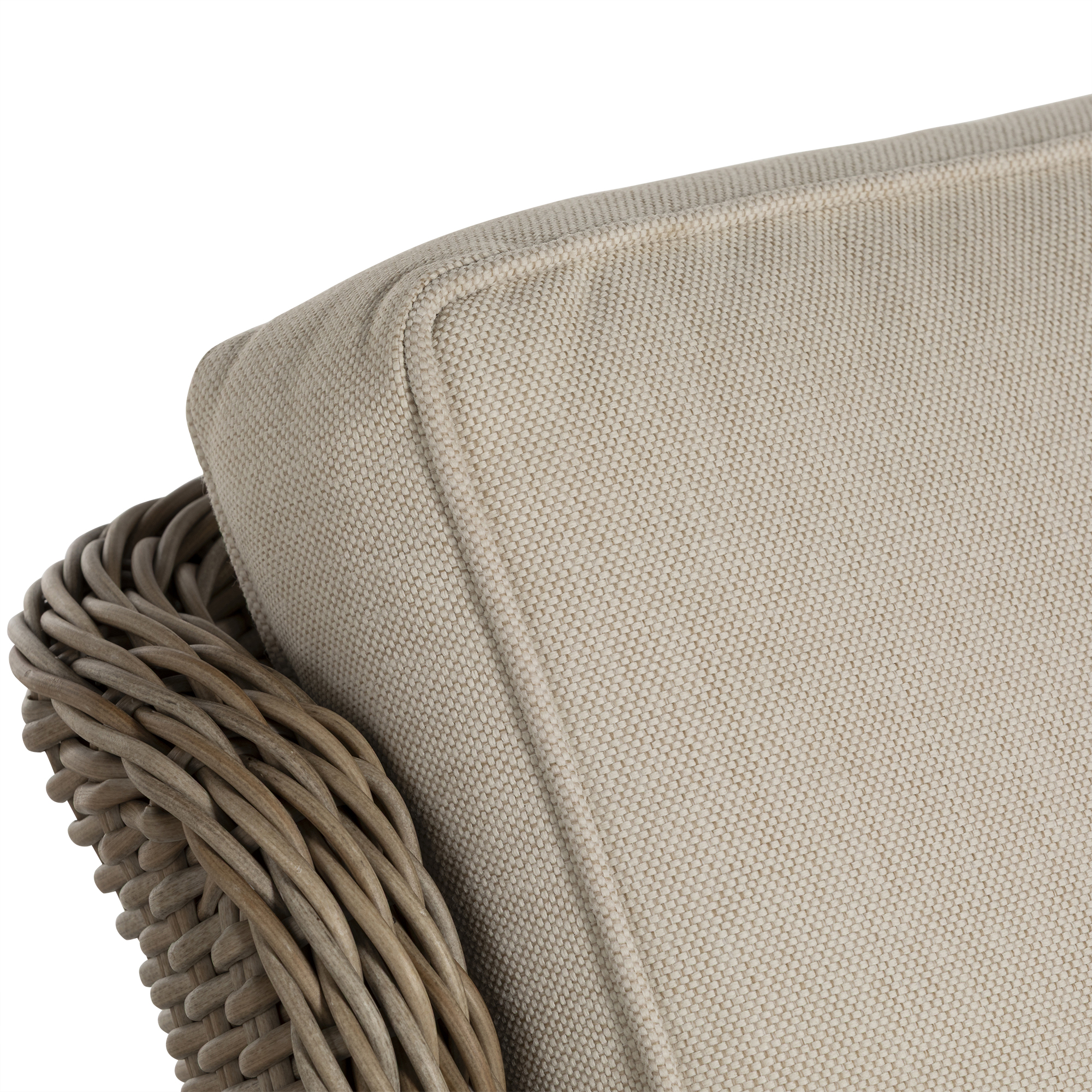 Navene Garden Reclining Wicker Sun Lounger