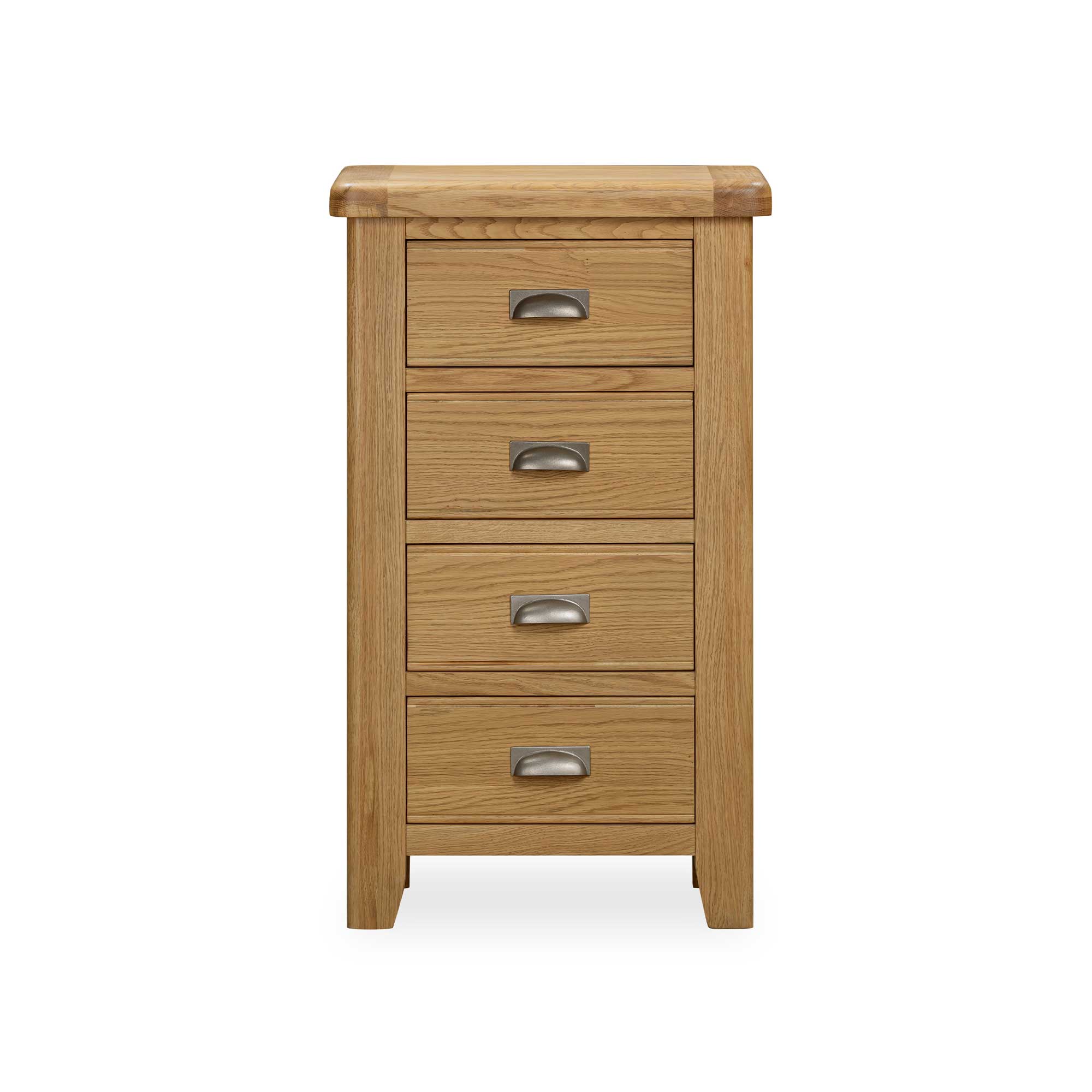 Raithwaite Solid Oak 4 Drawer Tall Chest