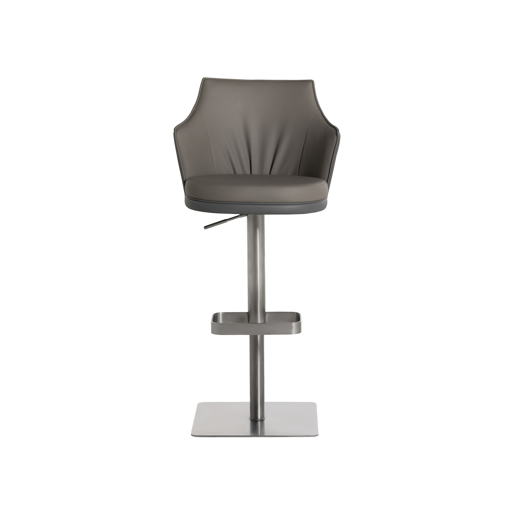 Emin Barstool - PU 22 Matt Dark Grey/PU 24 Matt Charcoal Grey
