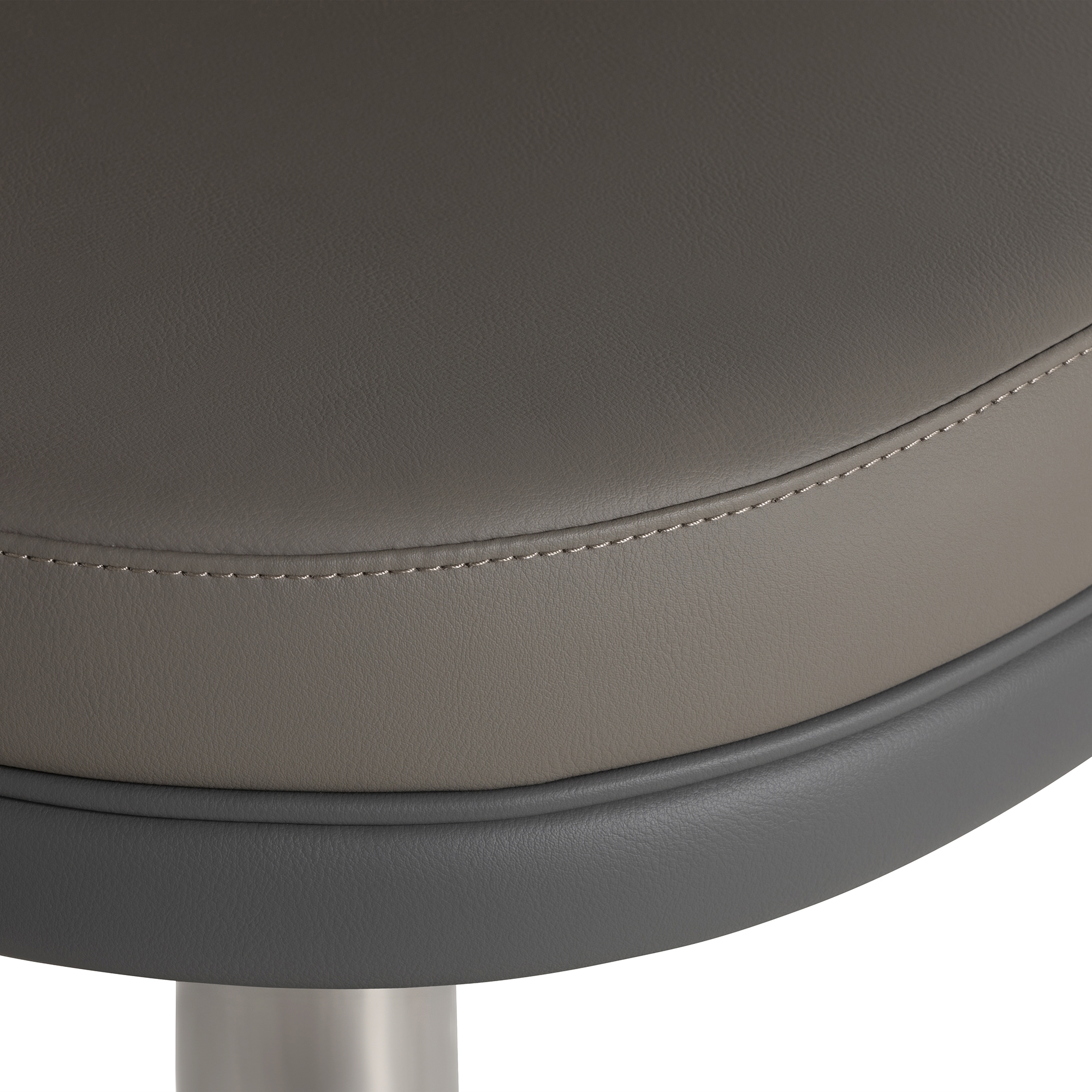 Emin Barstool - PU 22 Matt Dark Grey/PU 24 Matt Charcoal Grey