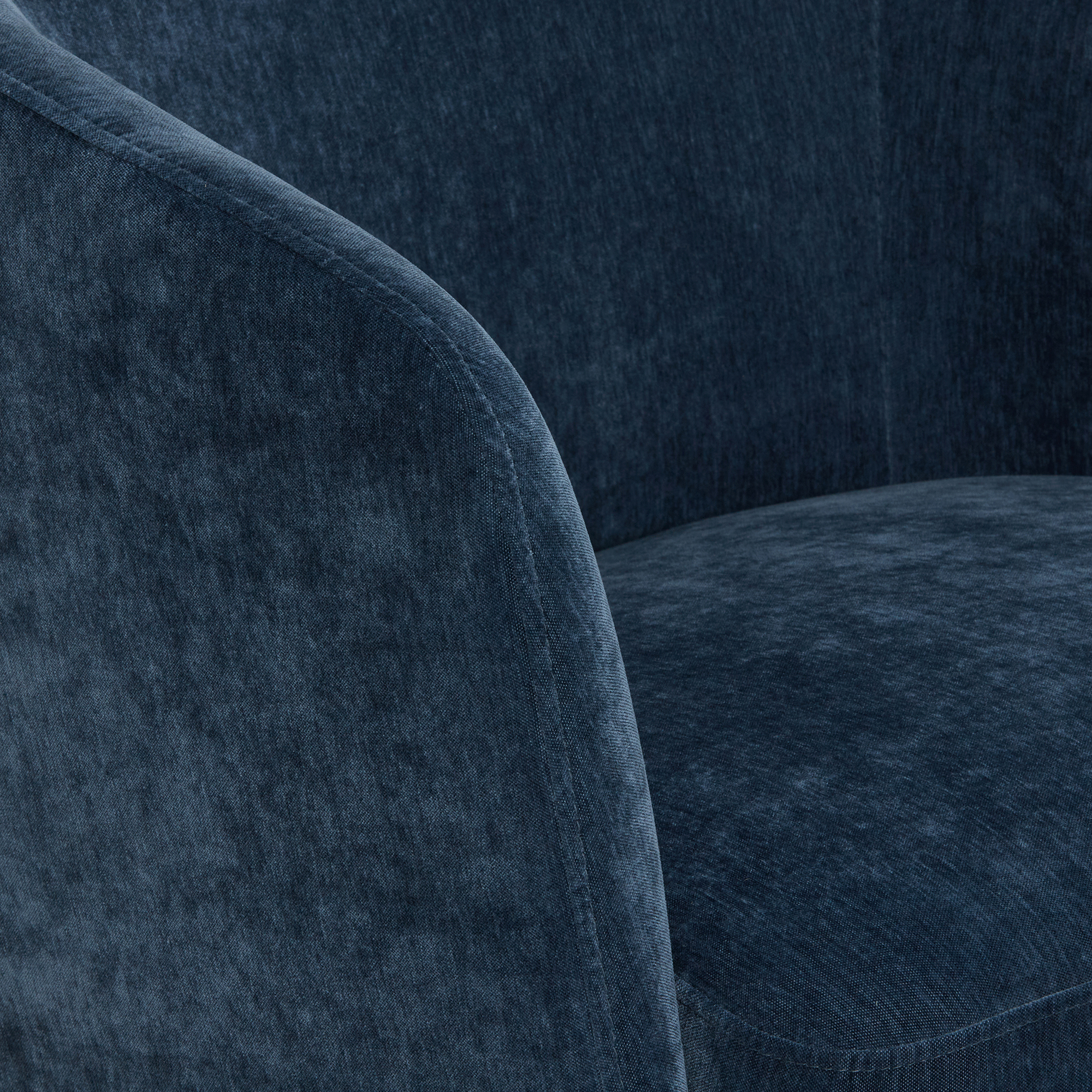 Pellaro Swivel Armchair - Amigo Navy