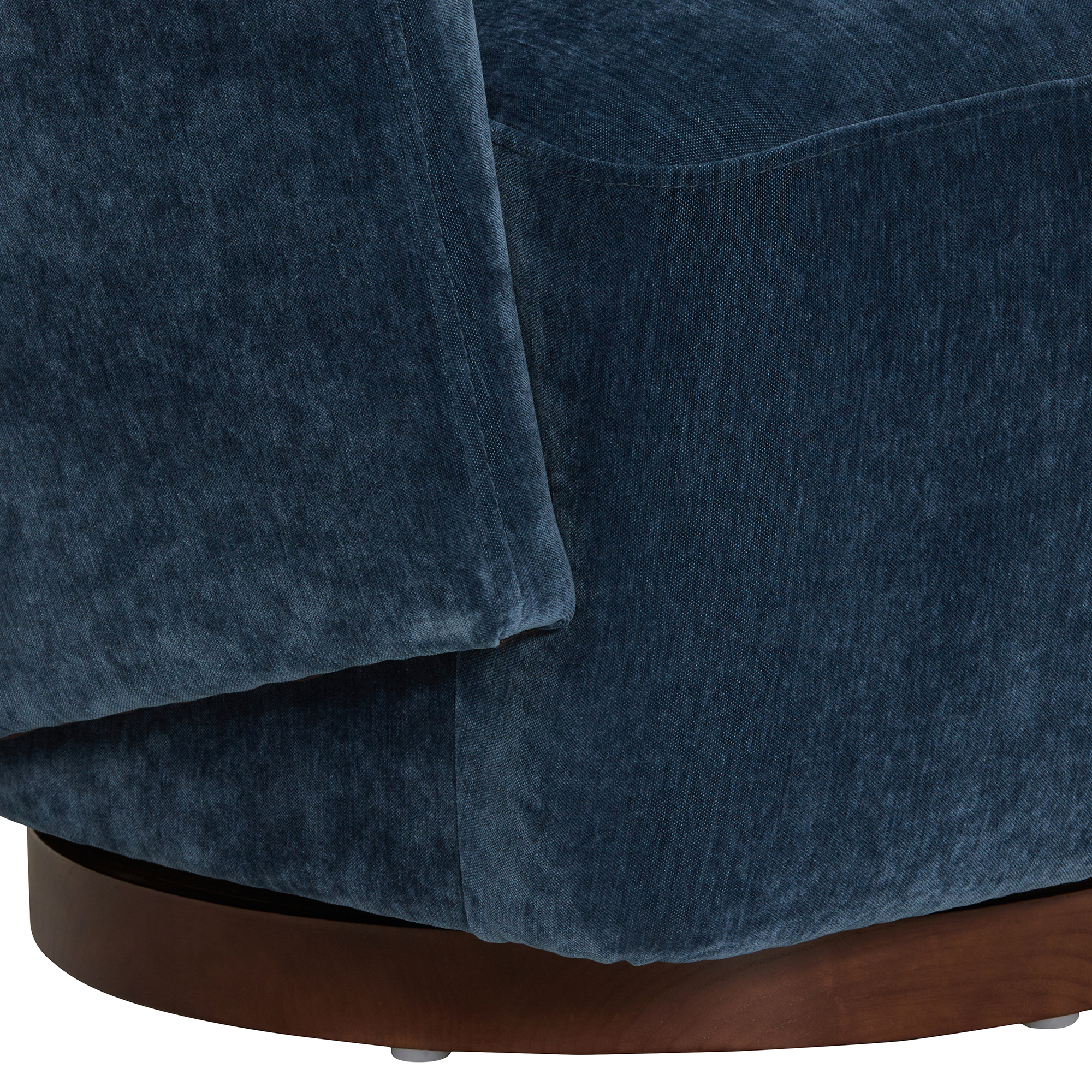 Pellaro Swivel Armchair - Amigo Navy