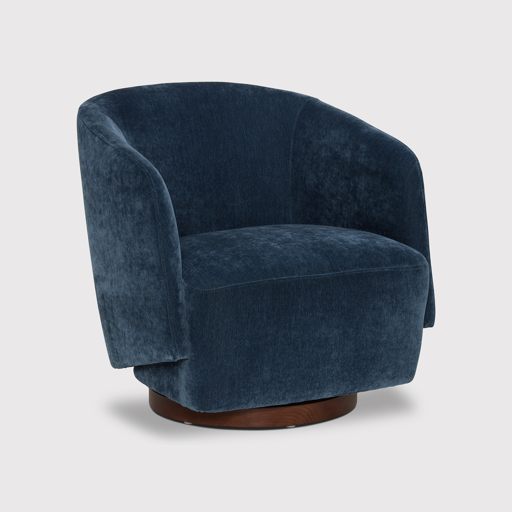 Pellaro Swivel Armchair - Amigo Navy