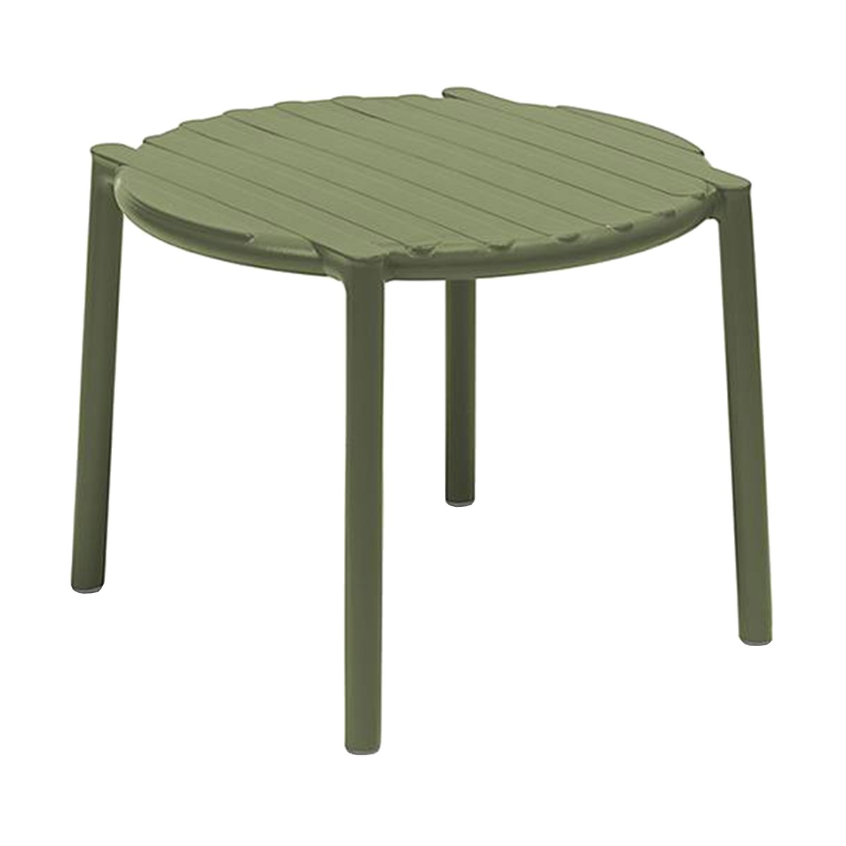 Lima Green Recycled Plastic Garden Side Table, Agave