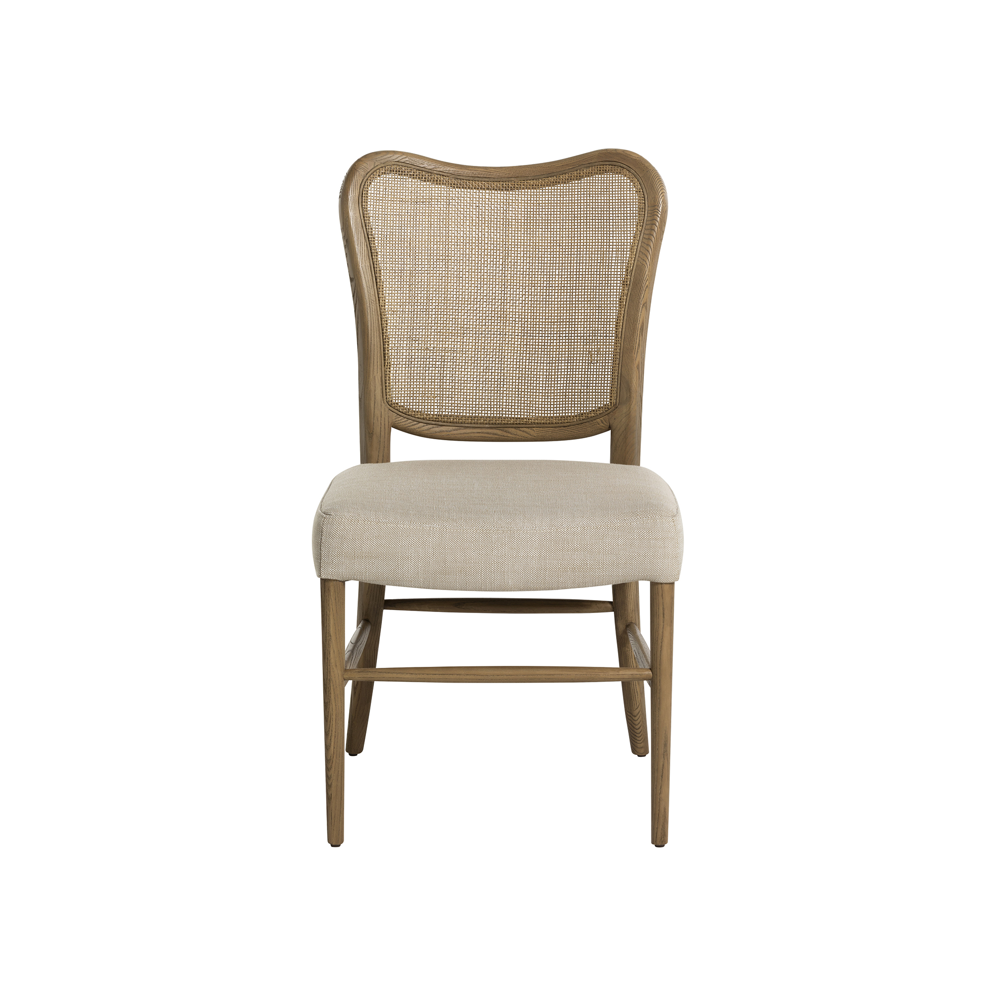 Hepworth Dining Chair - PJ772 Ligh Grey Fabric with PJF074 Ash Legs