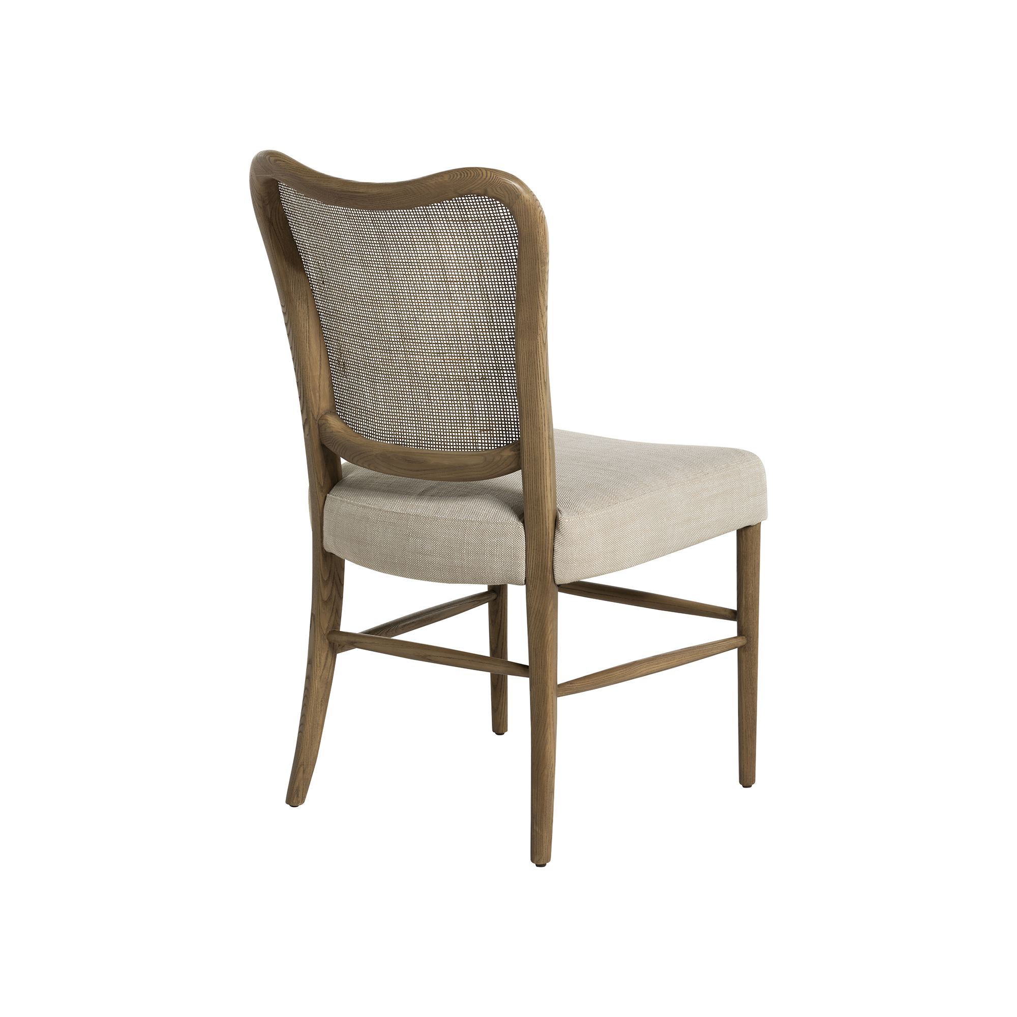 Hepworth Dining Chair - PJ772 Ligh Grey Fabric with PJF074 Ash Legs