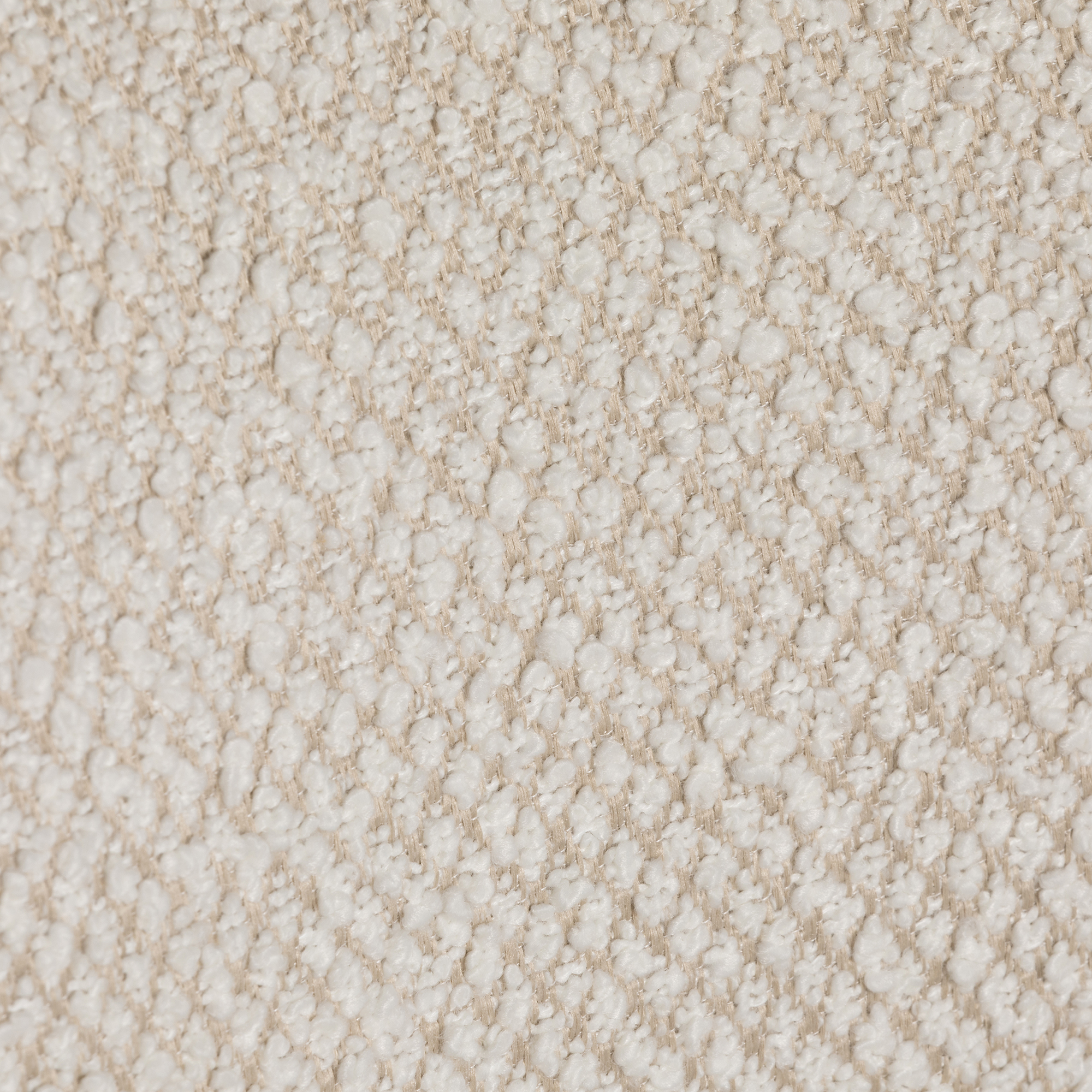 Otto Dining Chair - PJ822 White and Cream and Antique Brass Studs