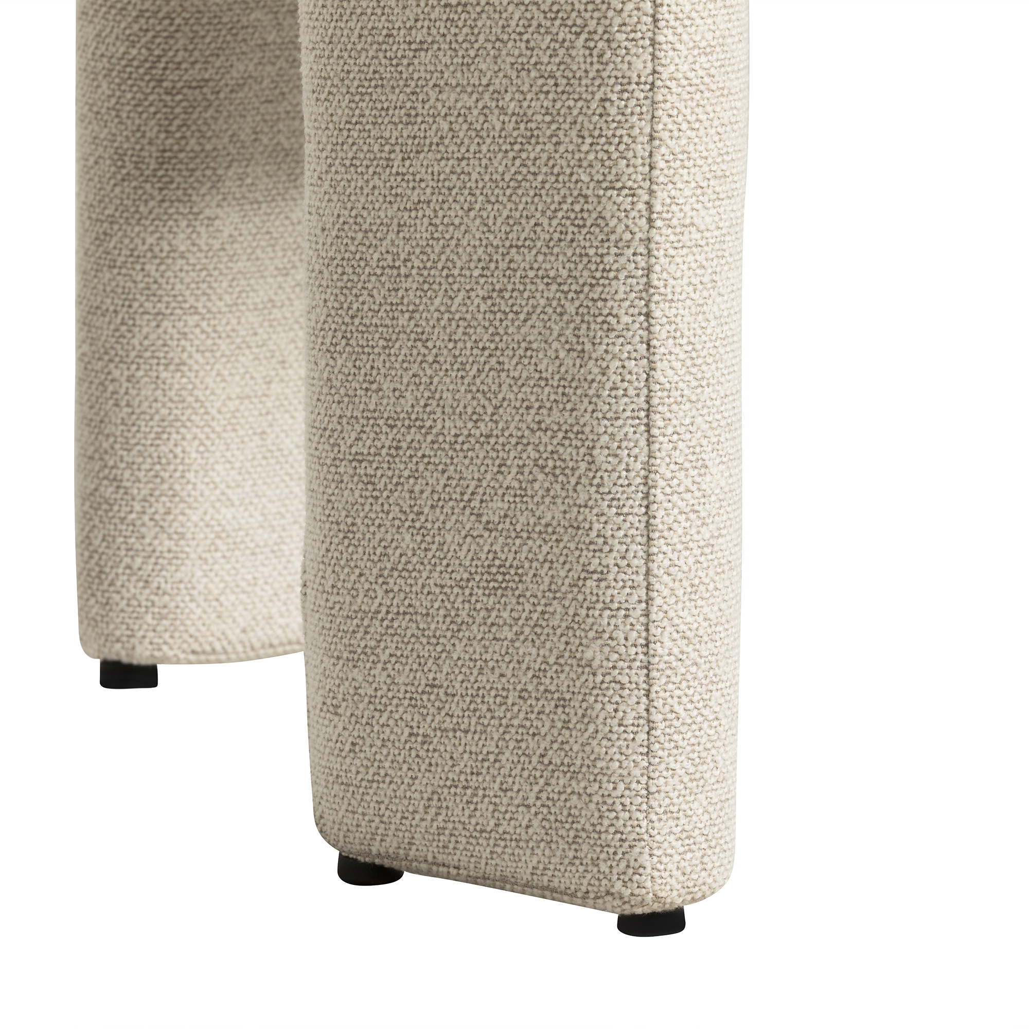 Koda Dining Chair - In White Fabric