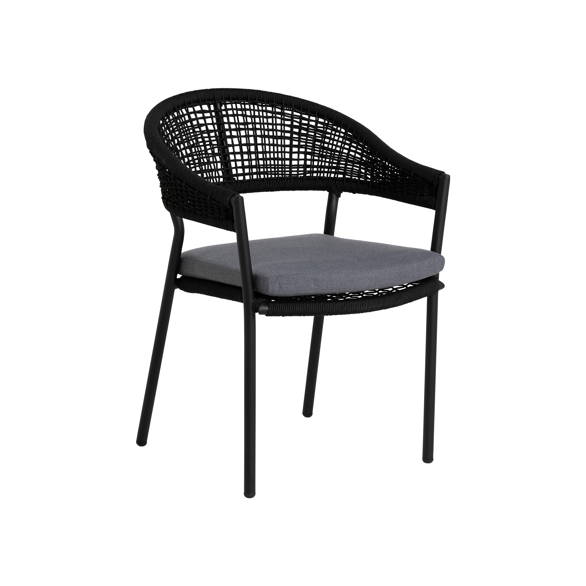 Torino Bazel Grey Dining Chair, Anthracite