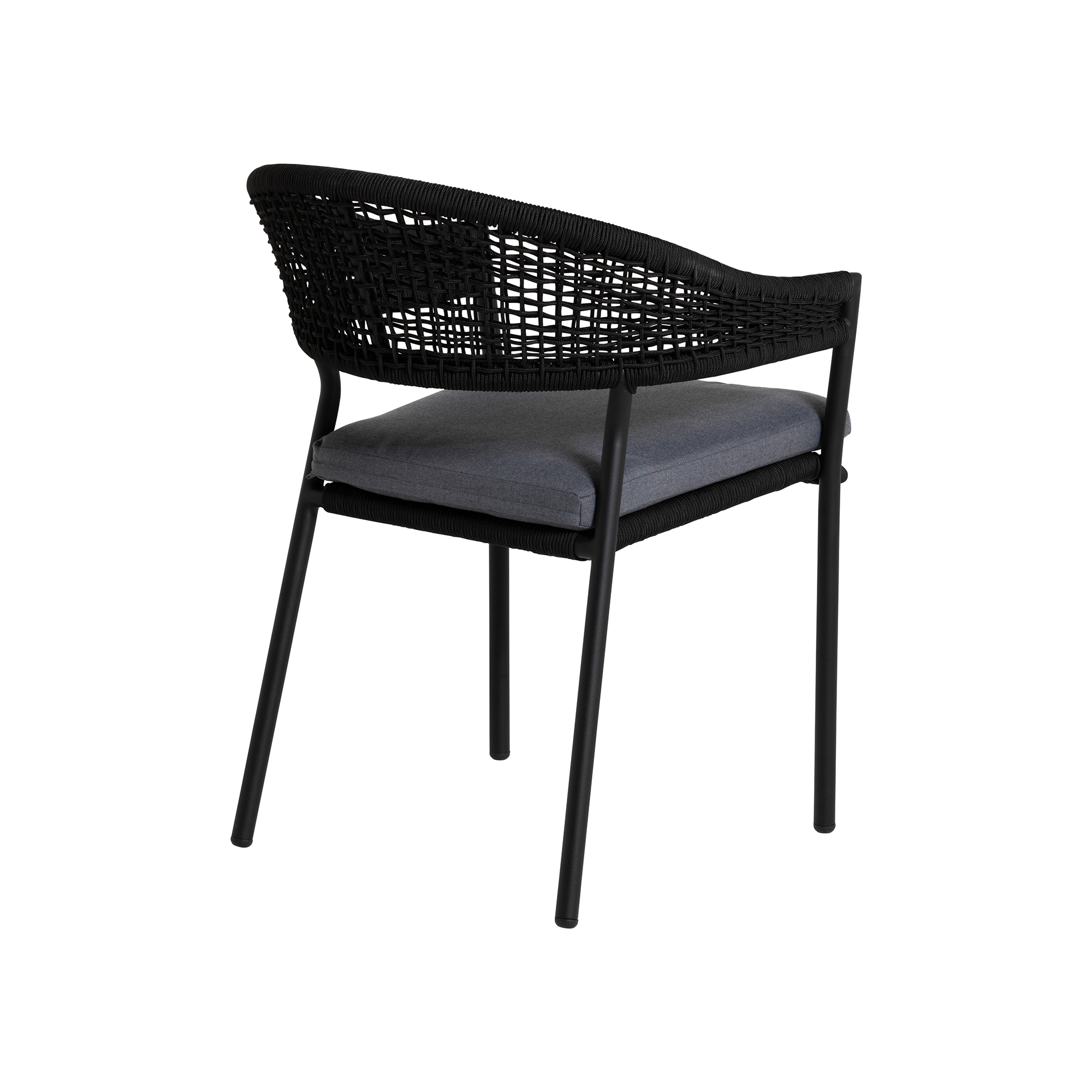 Torino Bazel Grey Dining Chair, Anthracite
