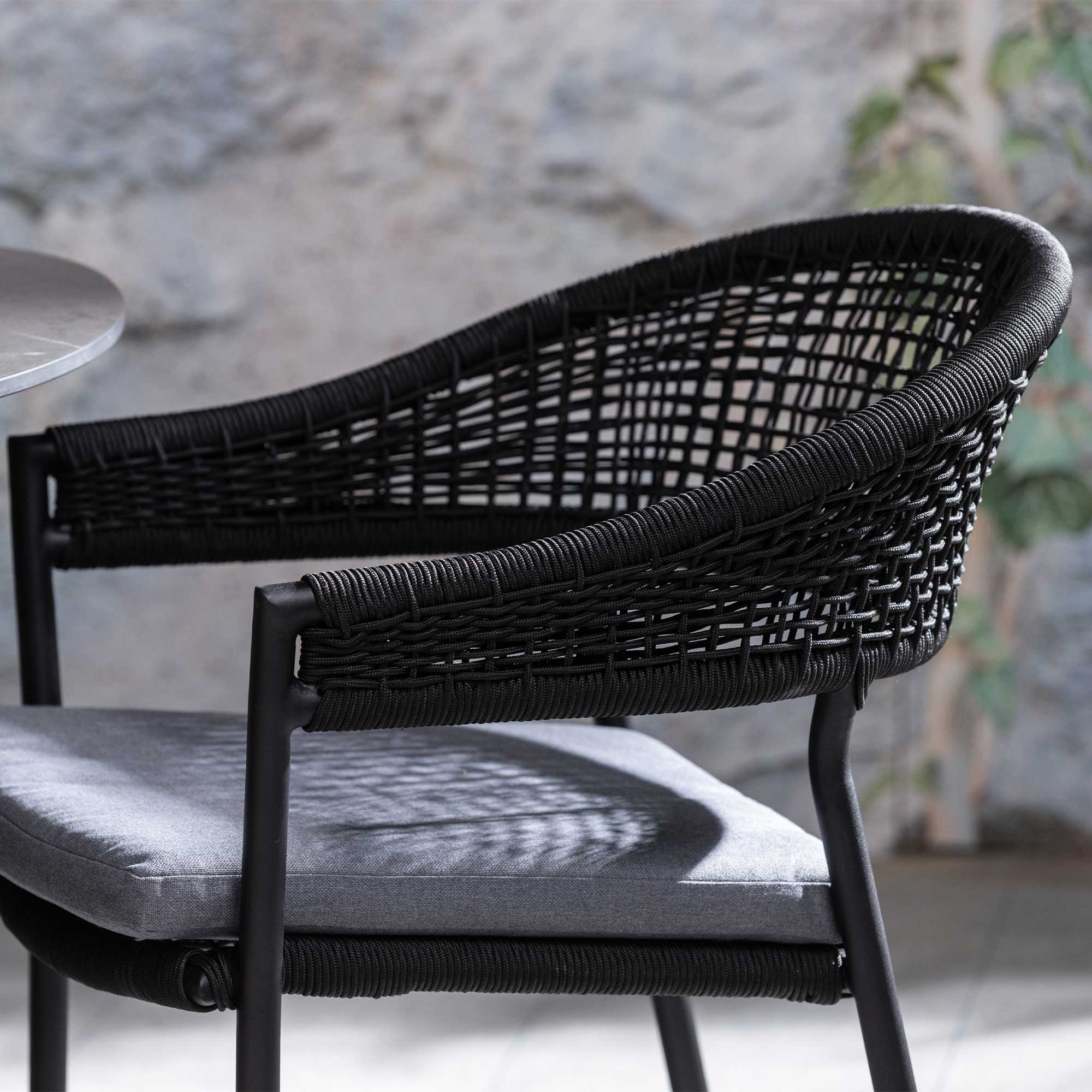 Torino Bazel Grey Dining Chair, Anthracite