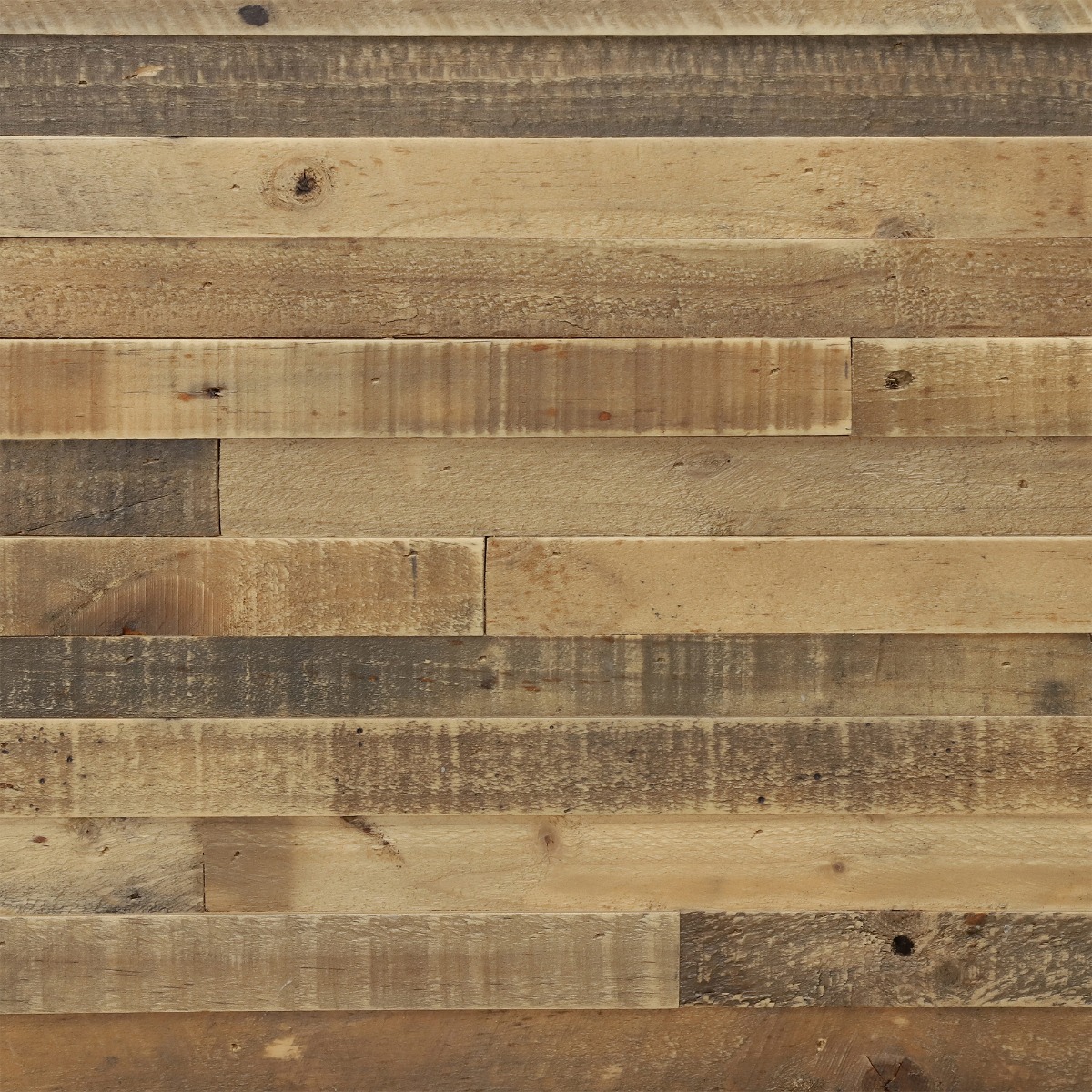 Charlie Reclaimed Wood Double Low End Bed Frame , Oaklands/Rustic Natural