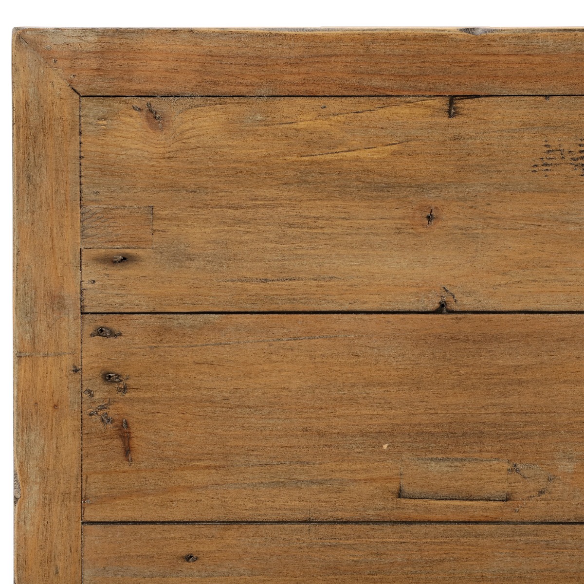 Charlie Reclaimed Wood 6 Drawer Lingerie Tallboy, Oaklands/Rustic Natural