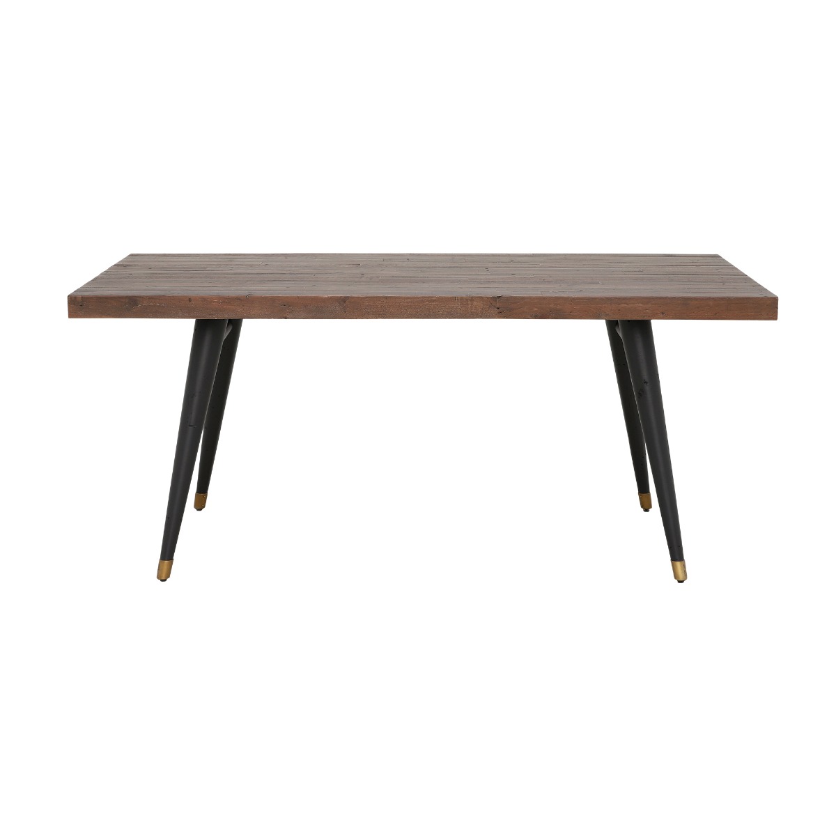 Modi Reclaimed Wood 180cm Dining Table, Seats 4-6, Rustic Saddle Tan