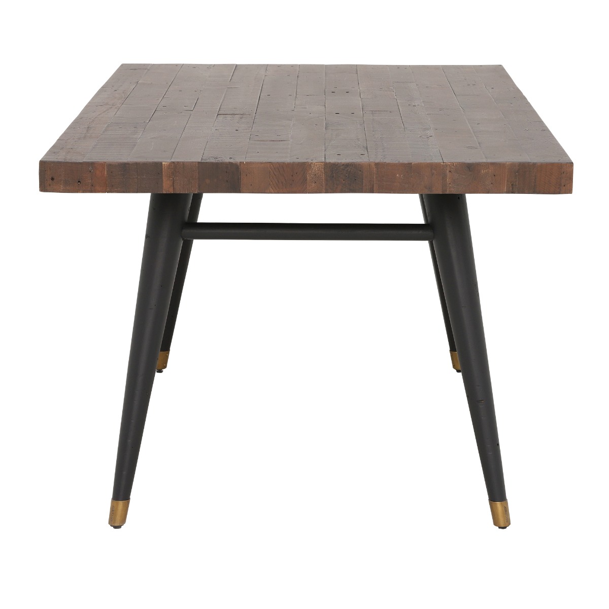 Modi Reclaimed Wood 180cm Dining Table, Seats 4-6, Rustic Saddle Tan