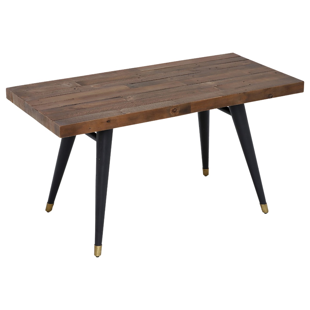 Modi Reclaimed Wood Desk, Rustic Saddle Tan