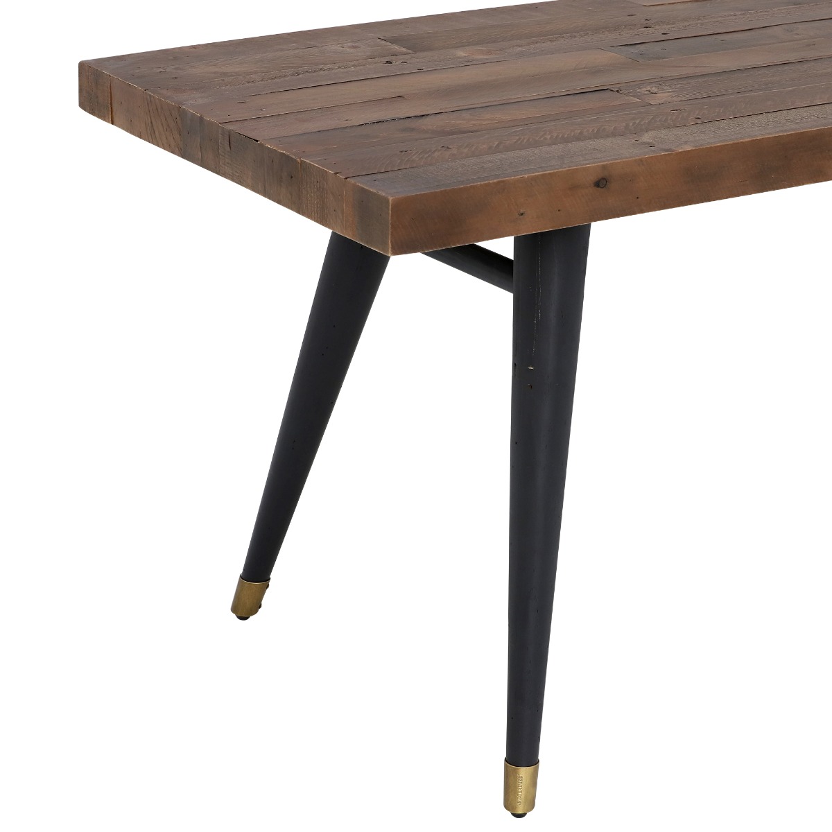 Modi Reclaimed Wood Desk, Rustic Saddle Tan