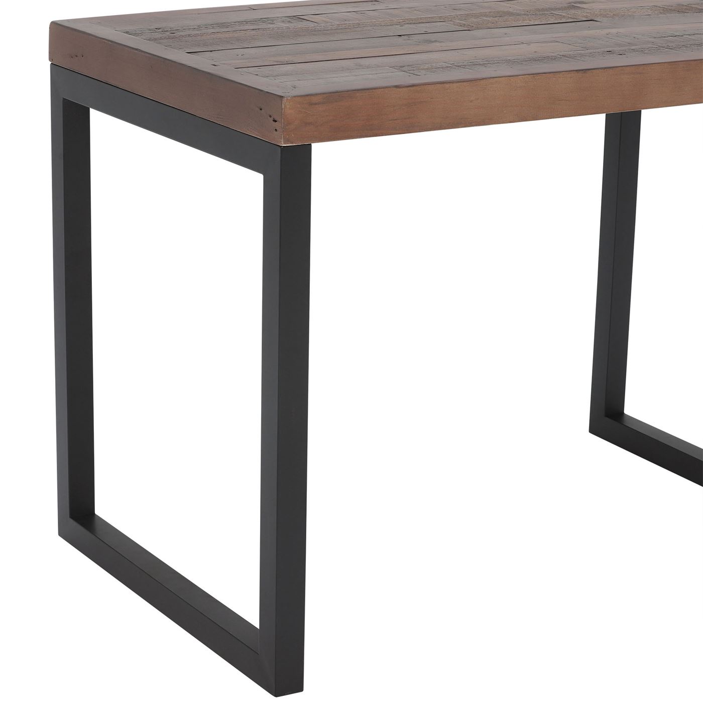 Tacoma Long Bar Table 120cm, Matt Black