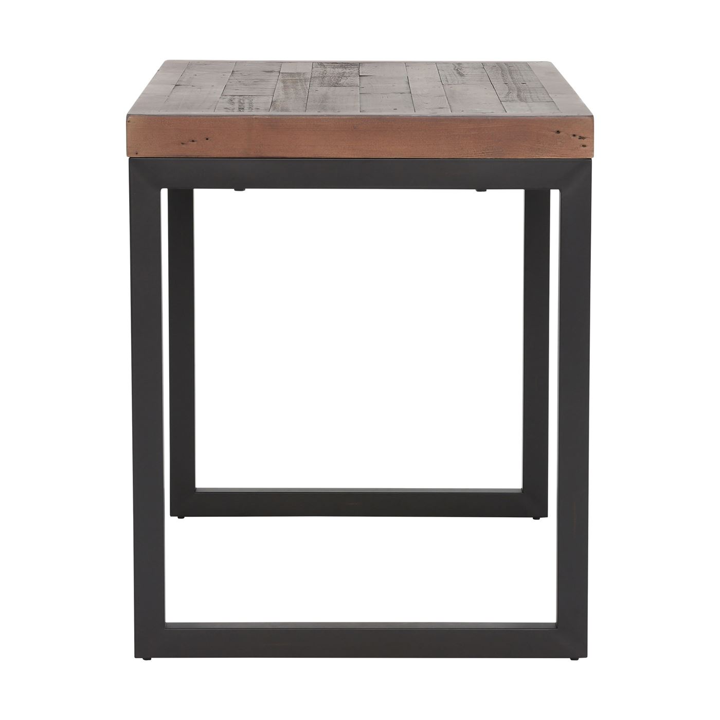Tacoma Long Bar Table 120cm, Matt Black