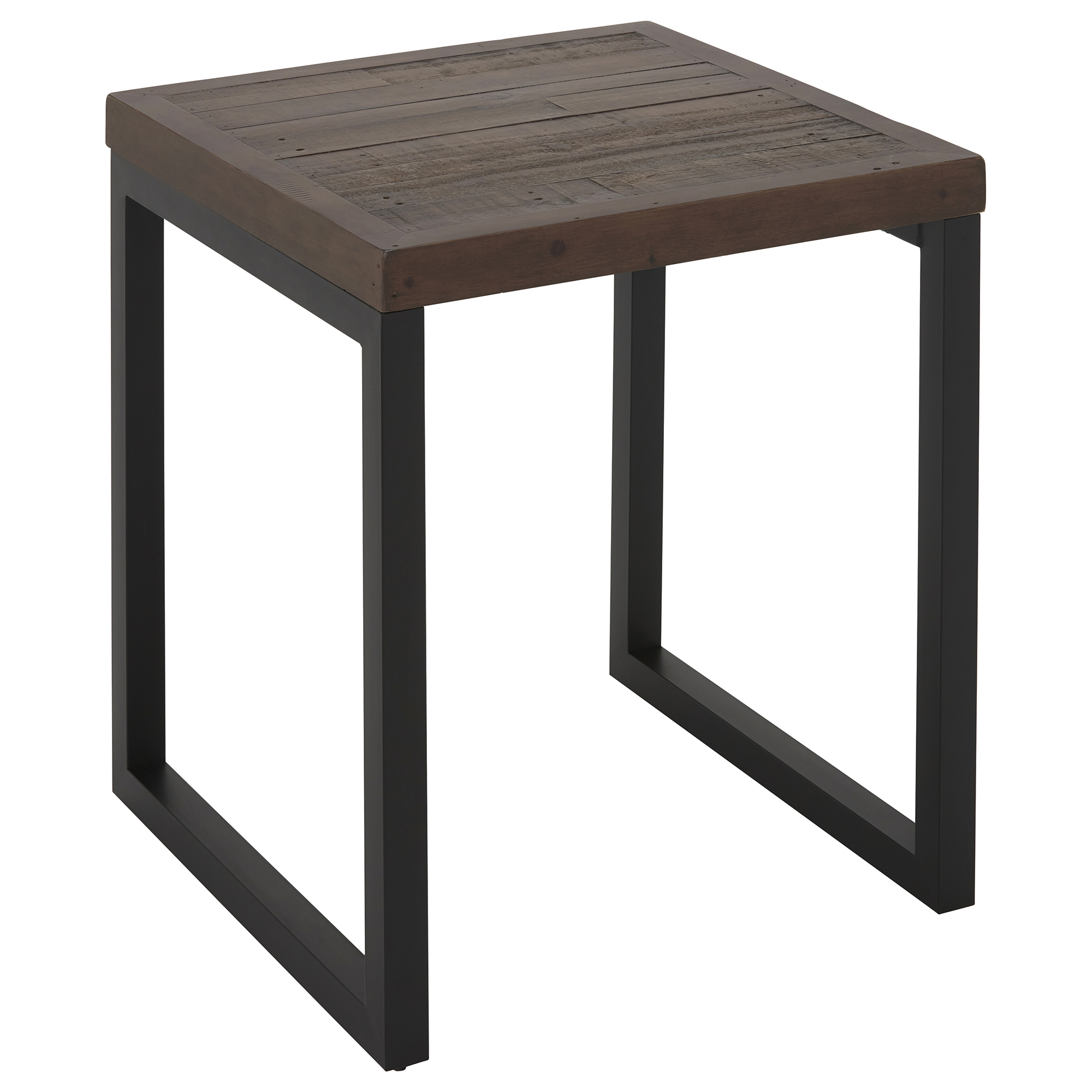 Tacoma 75cm Square Bar Table, Matt Black