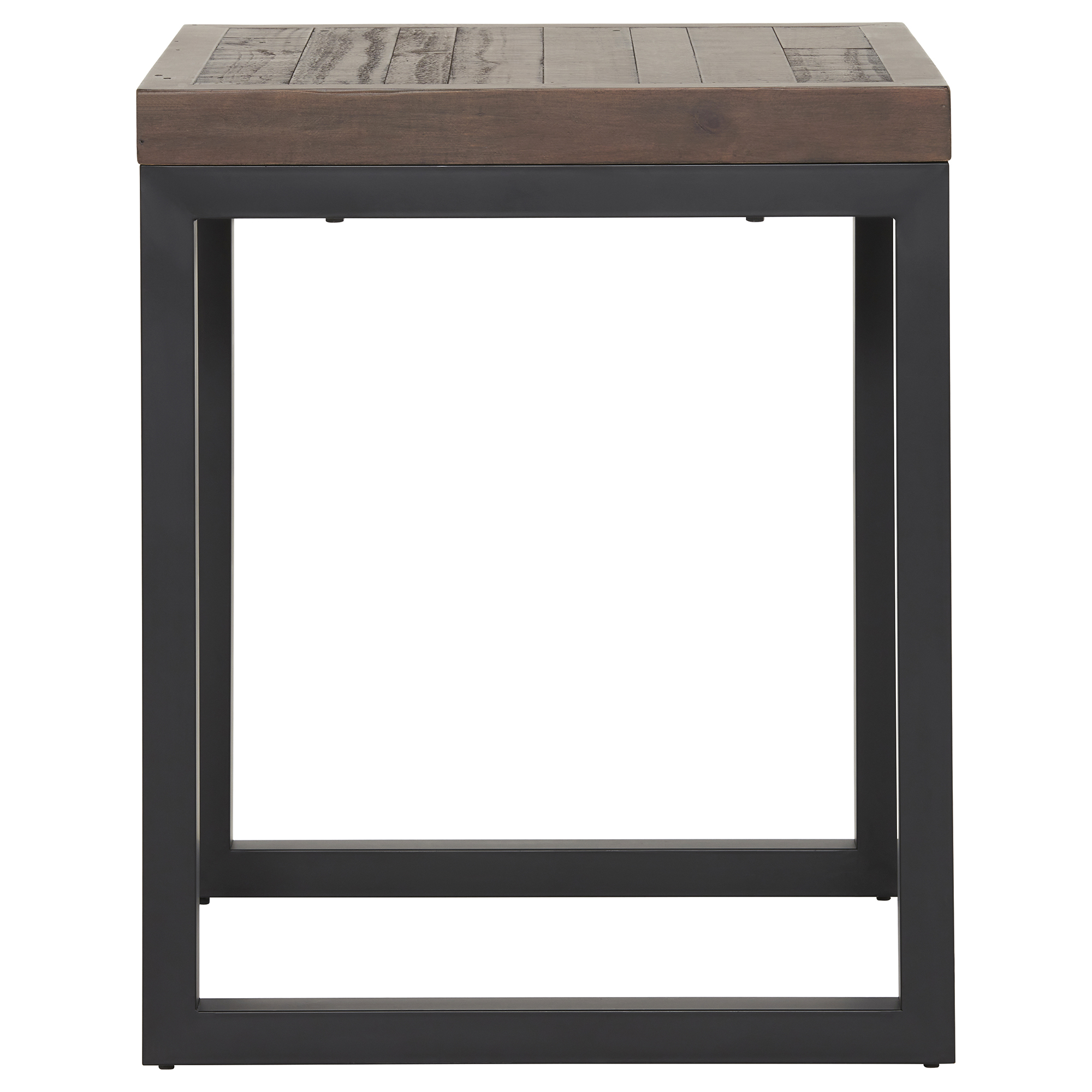 Tacoma 75cm Square Bar Table, Matt Black