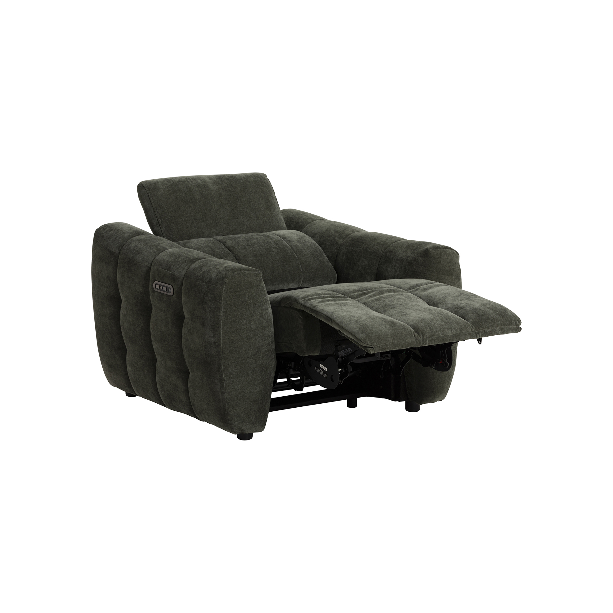 Montgomery Power Chair and Headrest - Manhattan Pine 58001 F8