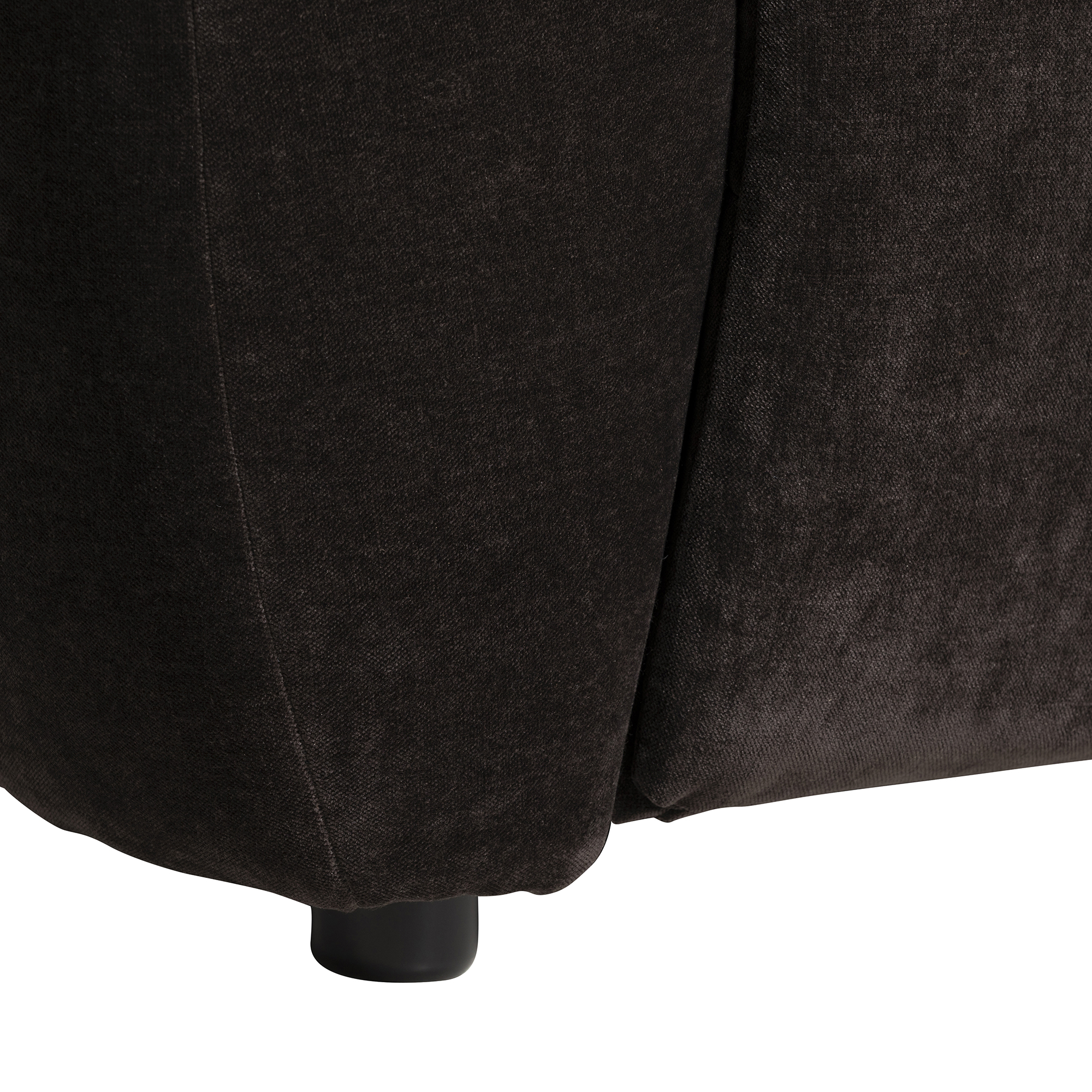 Montgomery Dark Brown Fabric Electric Recliner 2.5 Seater Sofa, Manhattan Mushroom