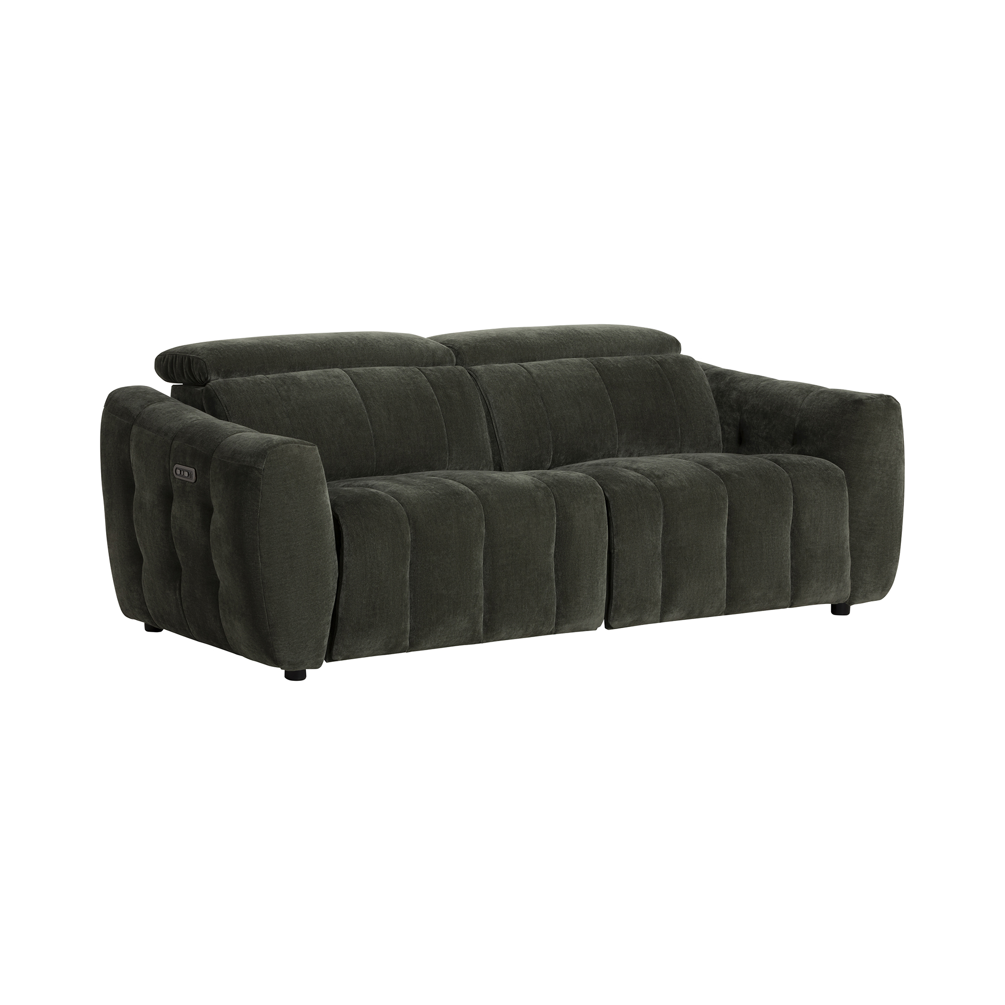 Montgomery 2.5 Power Seater and Headrest - Manhattan Pine 58001 F8