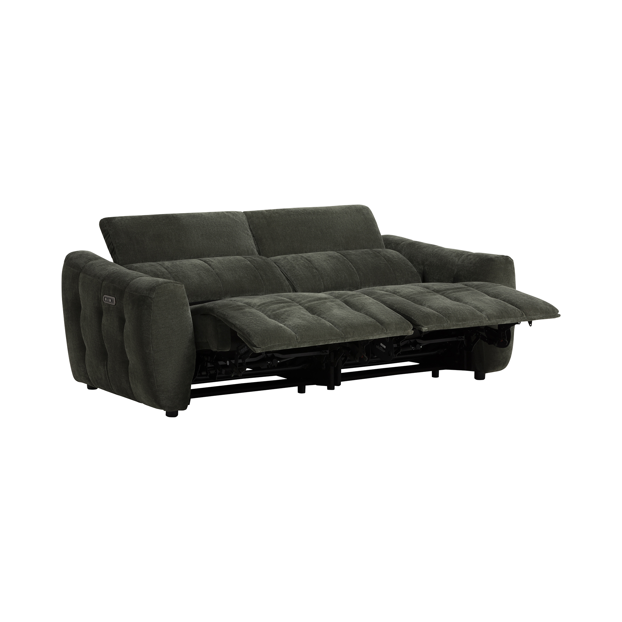 Montgomery 2.5 Power Seater and Headrest - Manhattan Pine 58001 F8