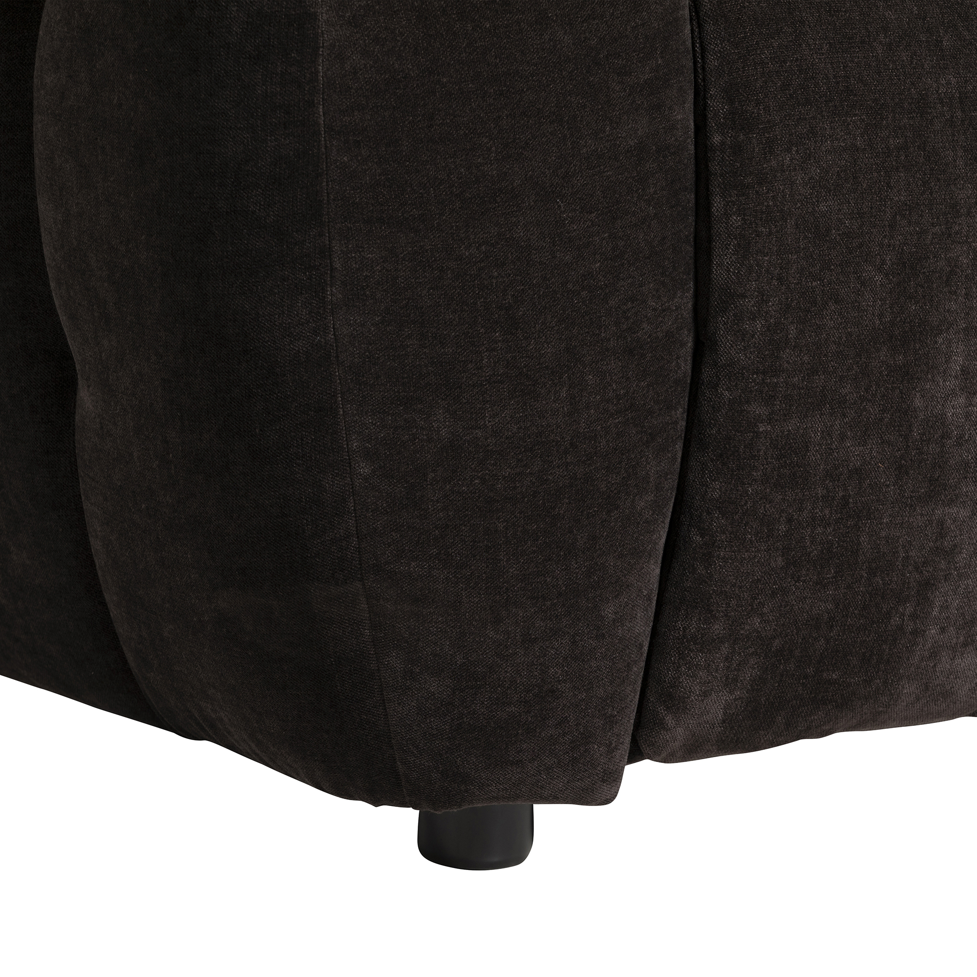 Montgomery Dark Brown Fabric Electric Recliner 2 Seater Sofa , Manhattan Mushroom