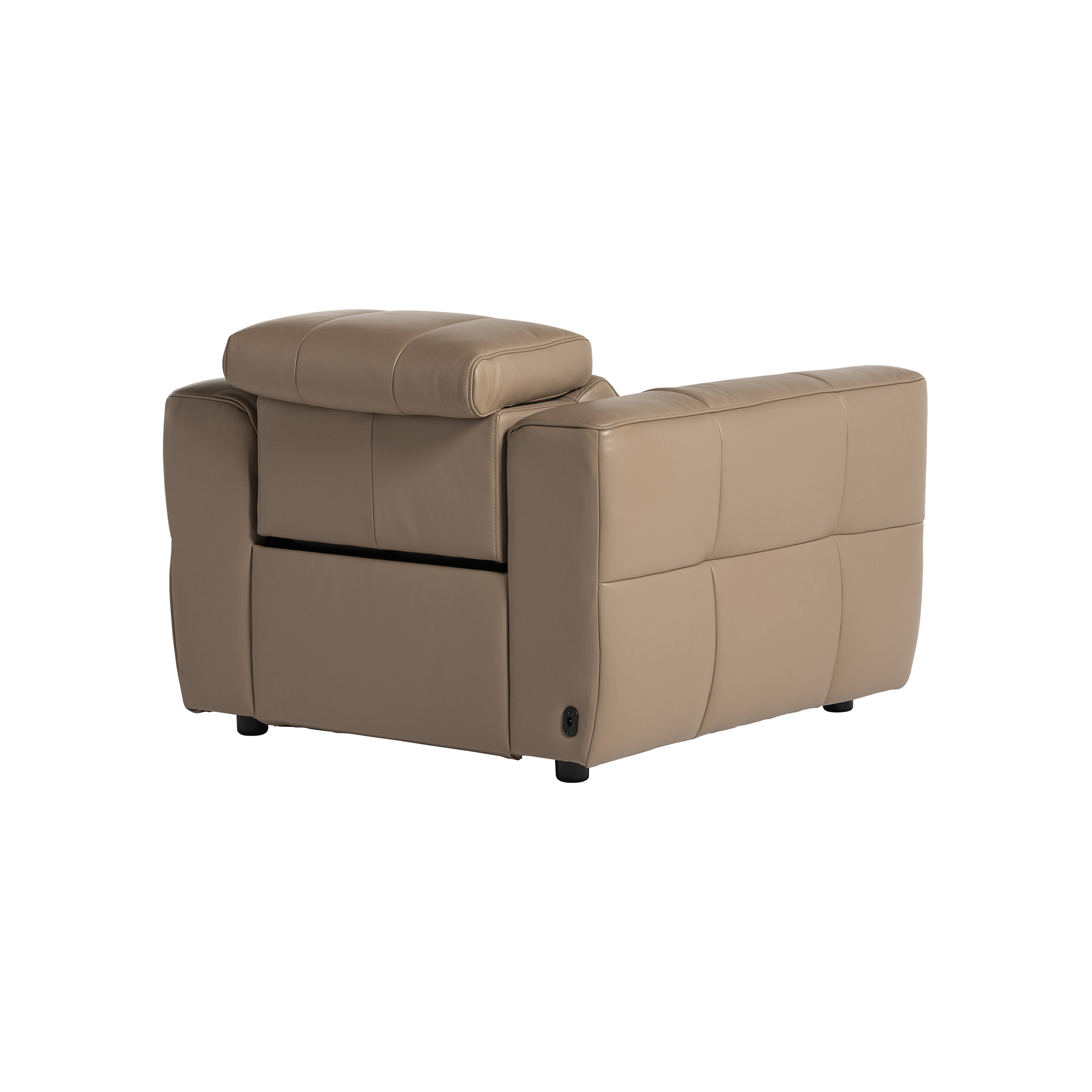 Rochester Armchair Power Recliner with Head Tilt - And Battery Pack in Cat 40/55 Mushroom