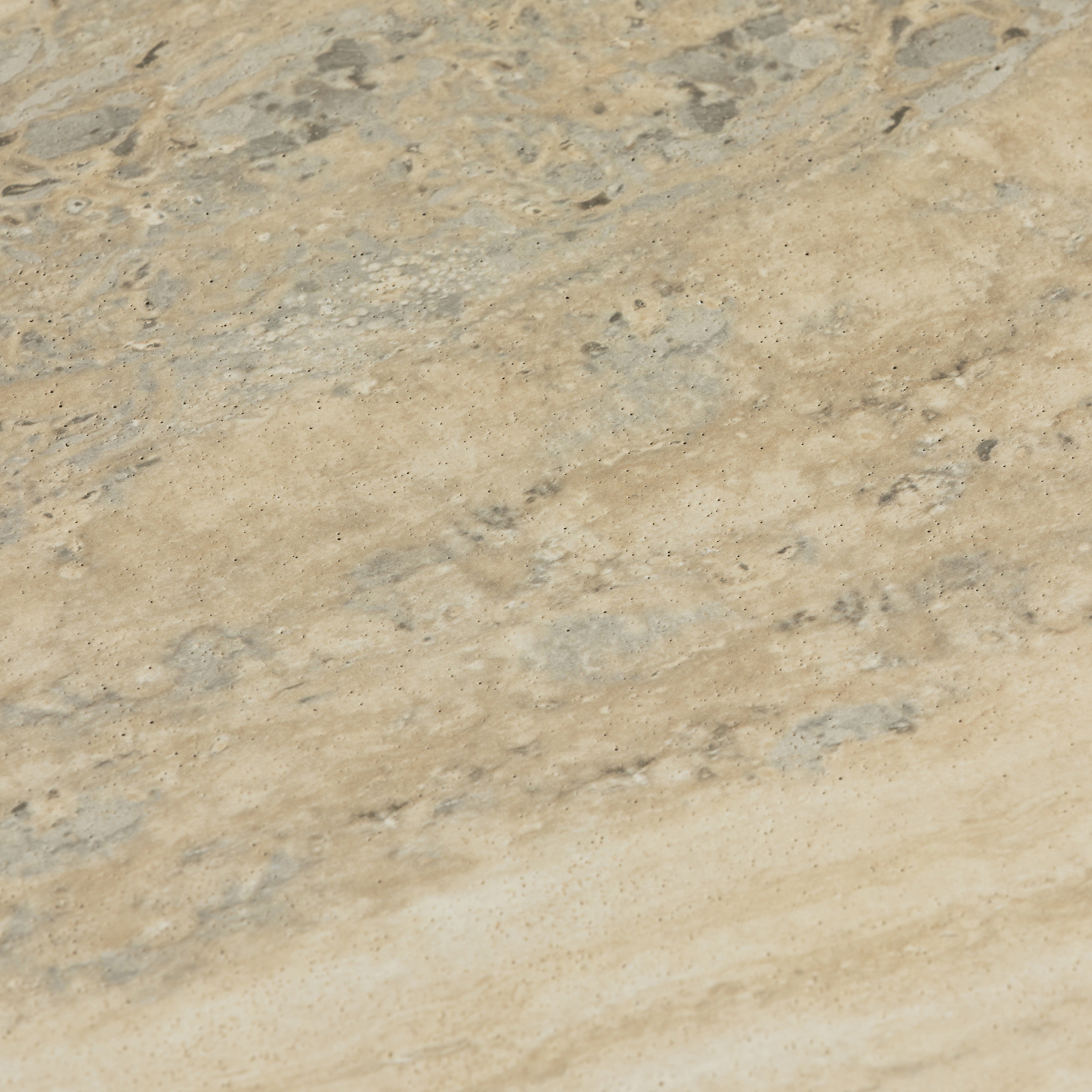 Ryde Dark Travertine Coffee Table - Faux Travertine and Chocolate Brown, Gard25