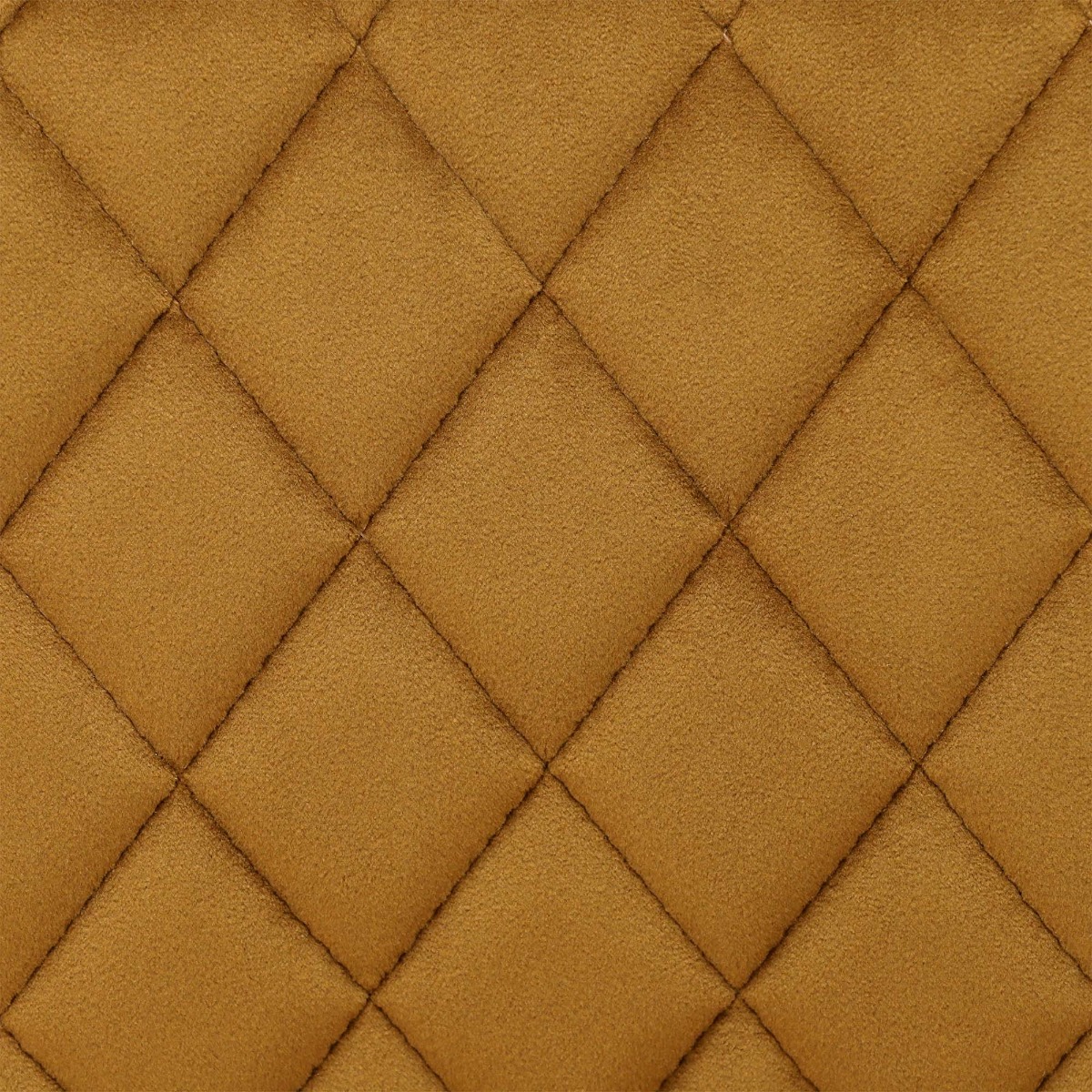 Archer Gold Velvet Counter Stool, Golden Fabric and Metal Legs