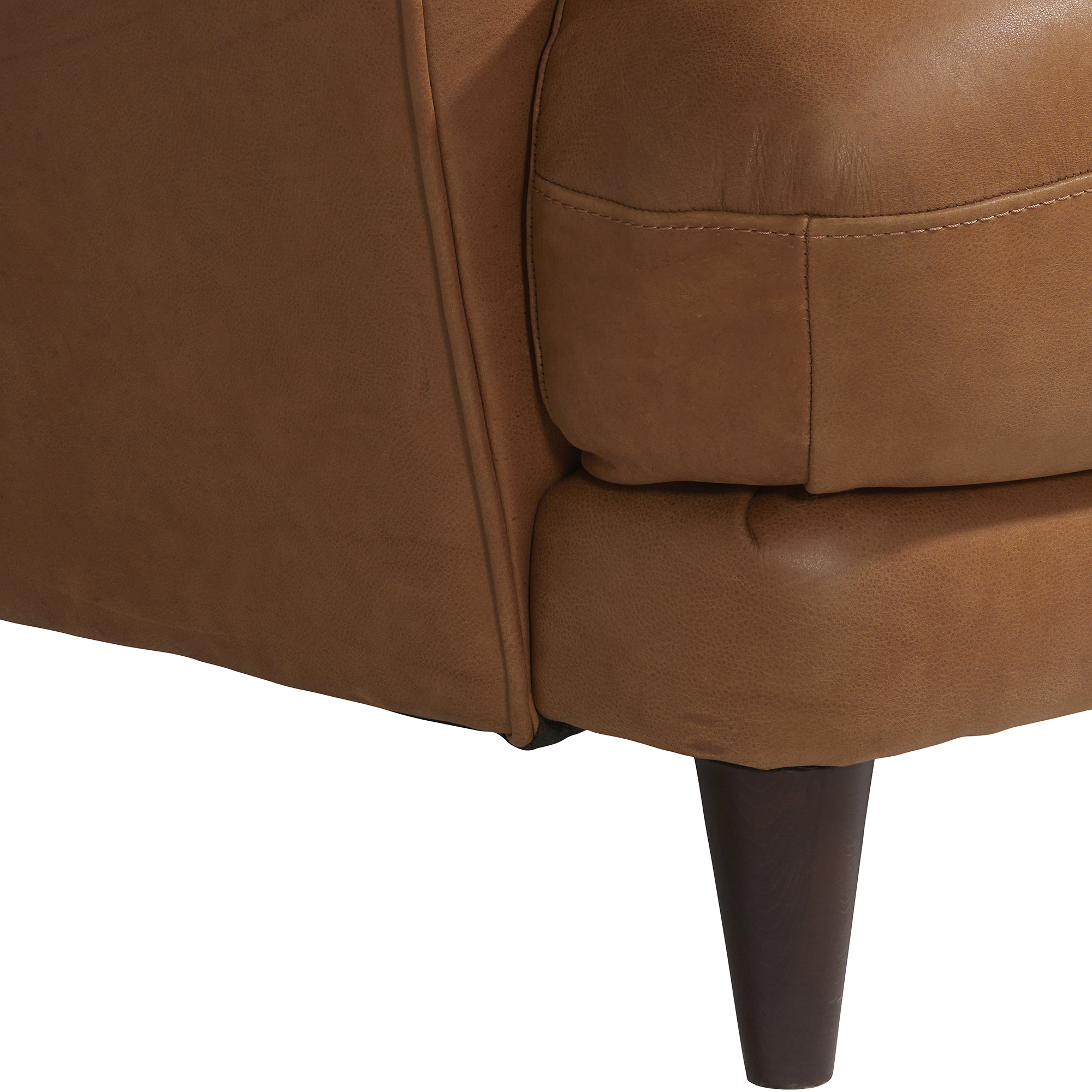 Aldo Leather Maxi Armchair, Veneto Cognac