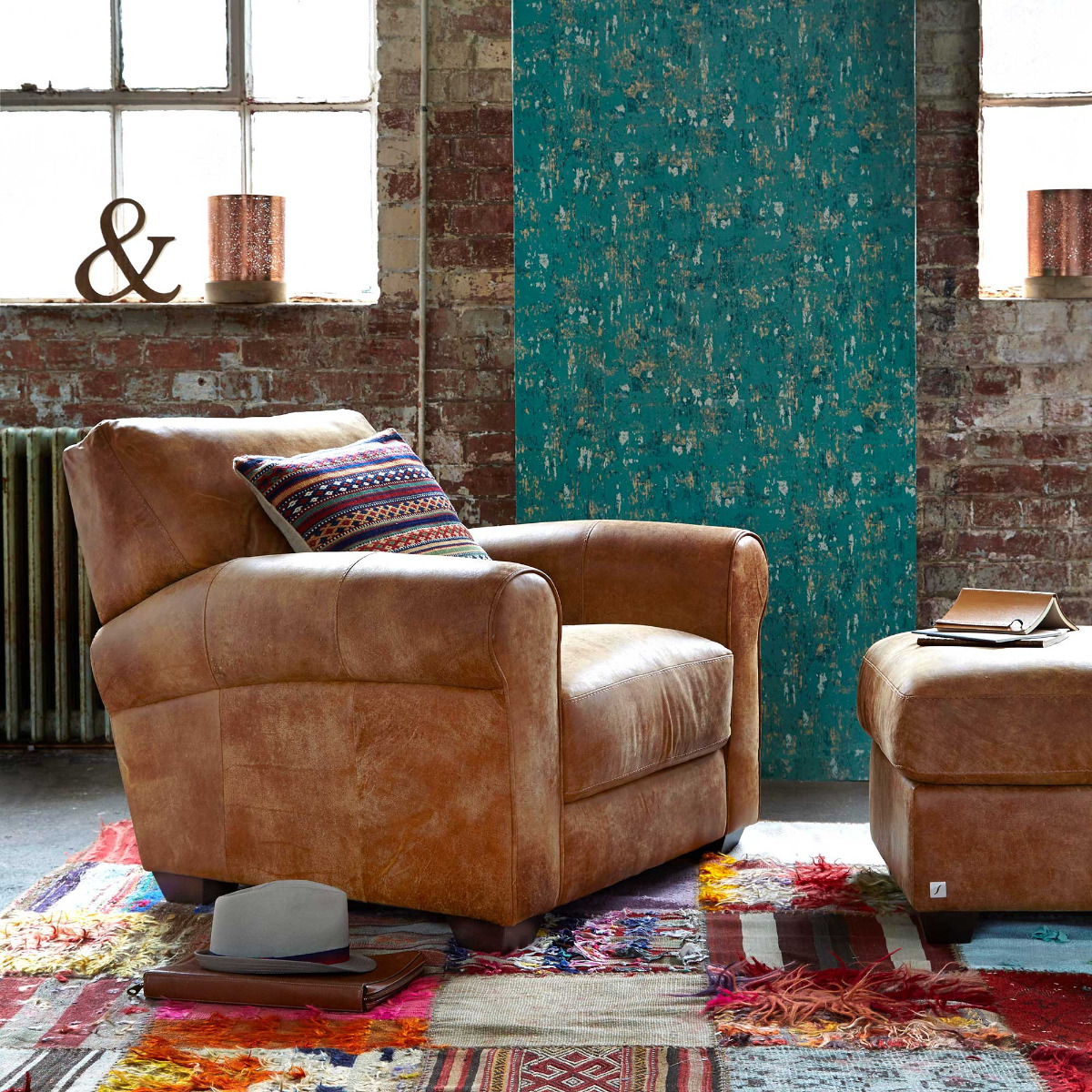 Houston Chair - Hewlett Ranch 42000 Leather