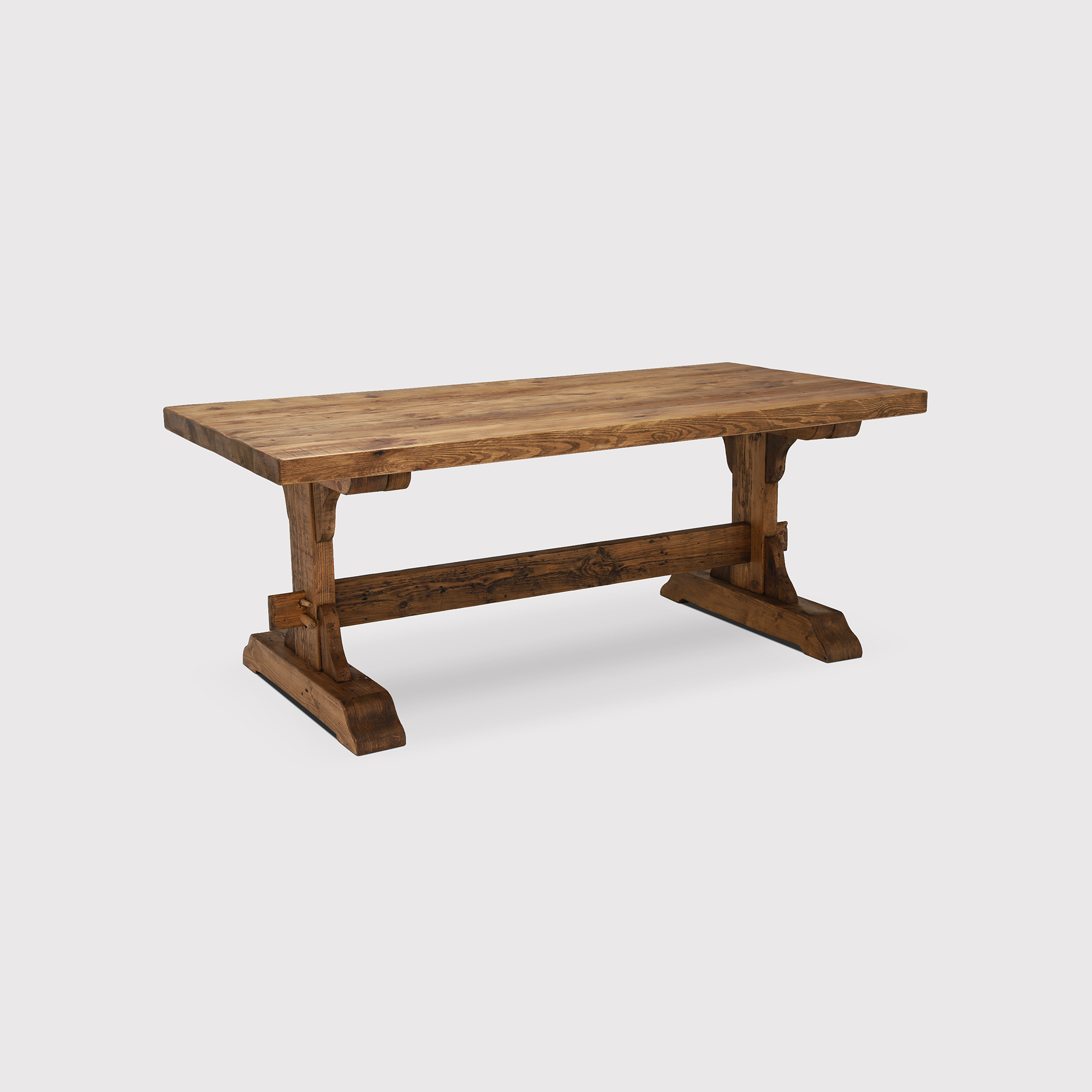 Covington Reclaimed Wood 180cm Dining Table, Seats 6