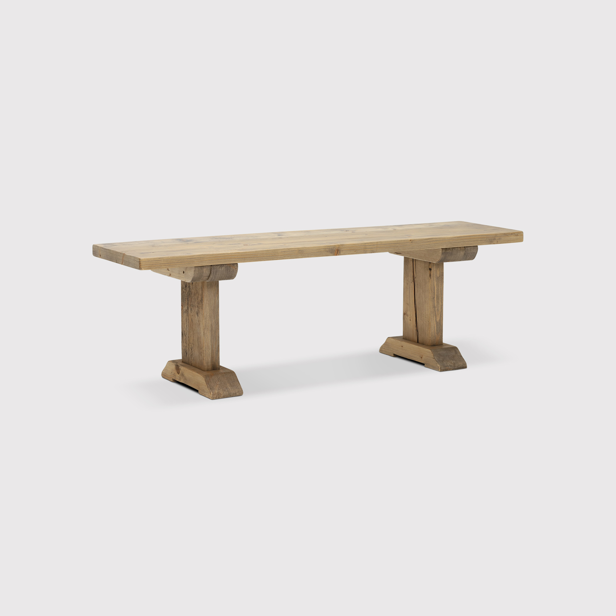 Newsham Grey Reclaimed Wood Dining Bench