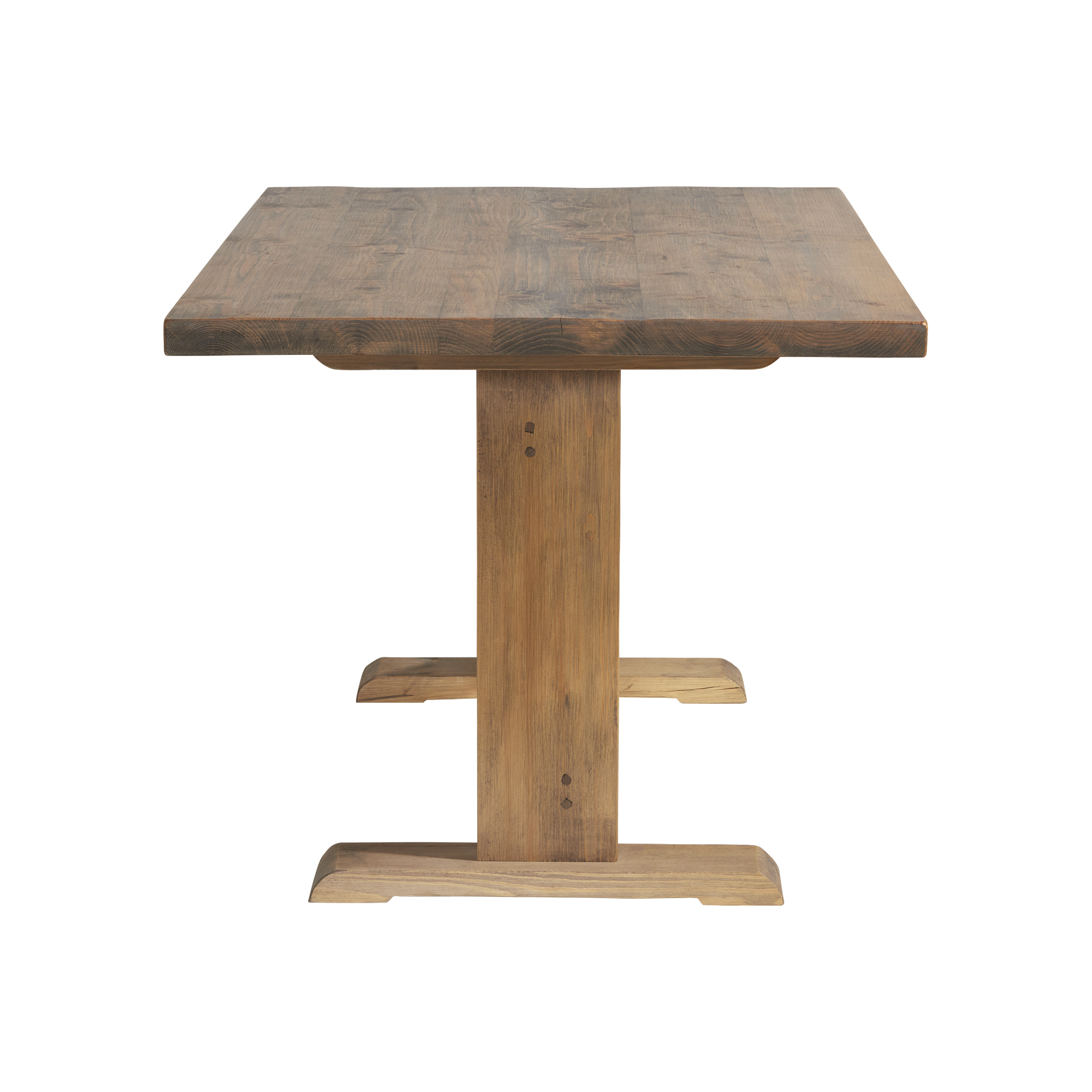 Newsham Dining Table 150cm - Grey Waxed Finish