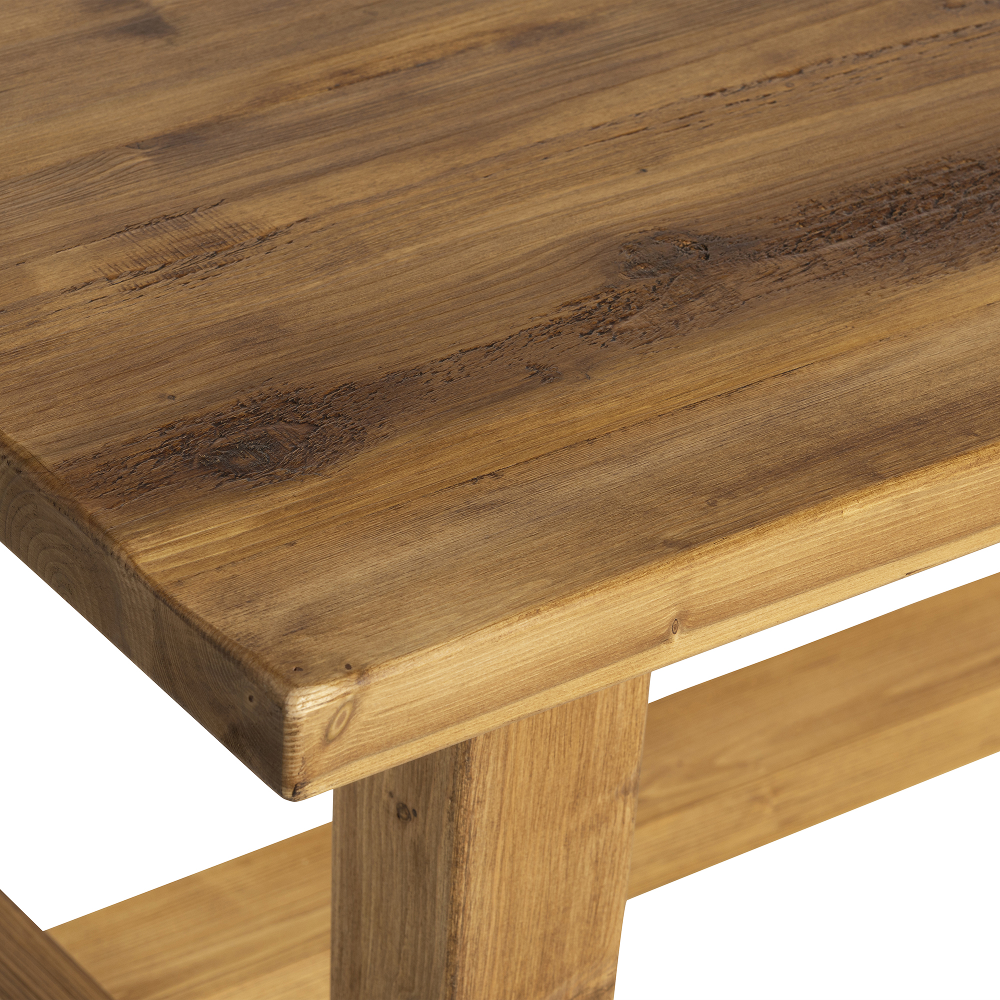Rufford Dining Table - Recycled Coniferous