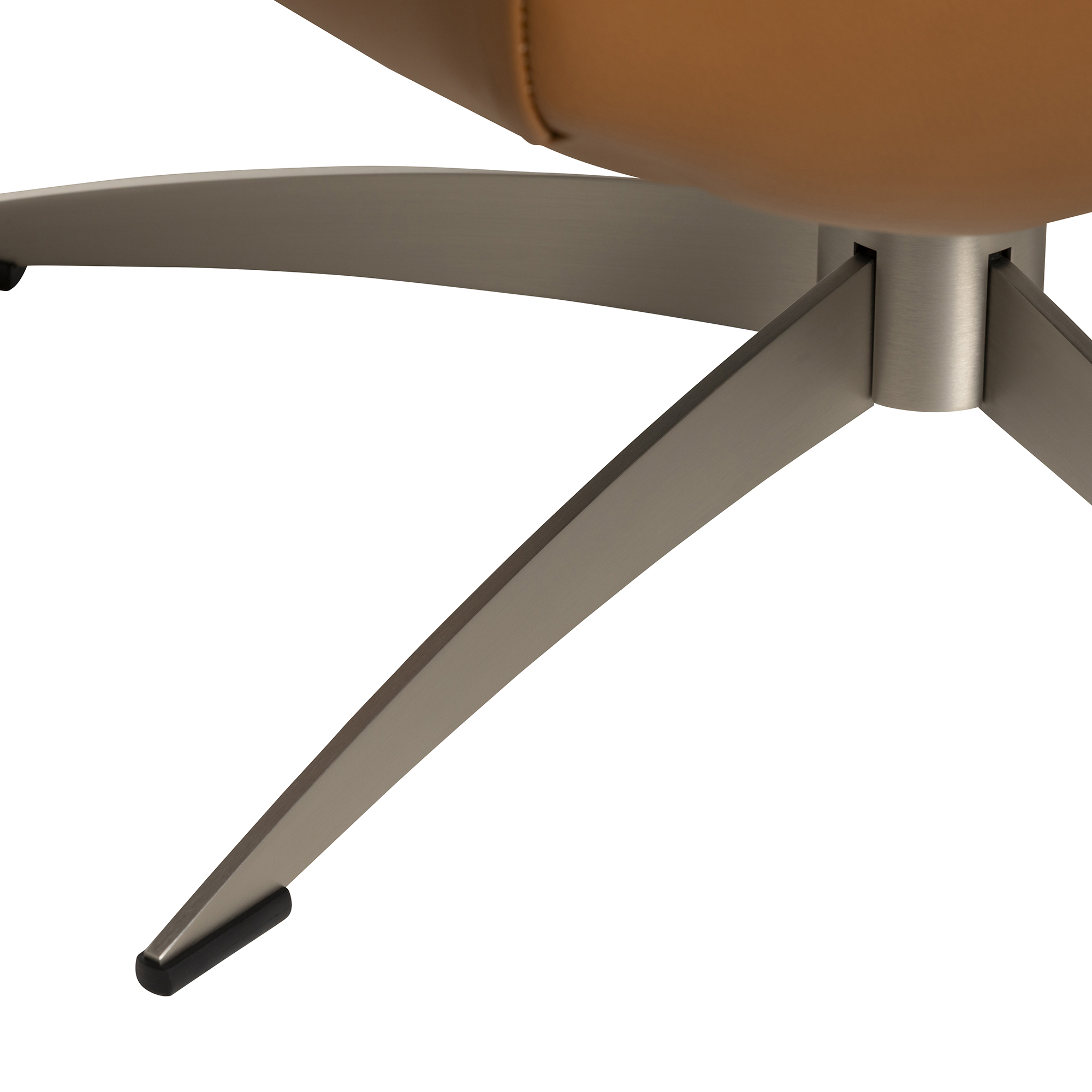 Mills Ottoman - Bergen Tan