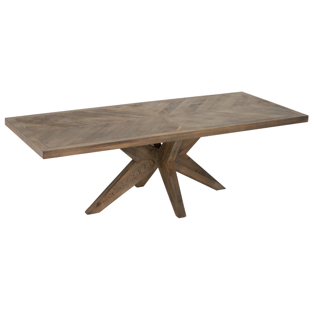 Oberon Dining Table - Oak Bc Silverback