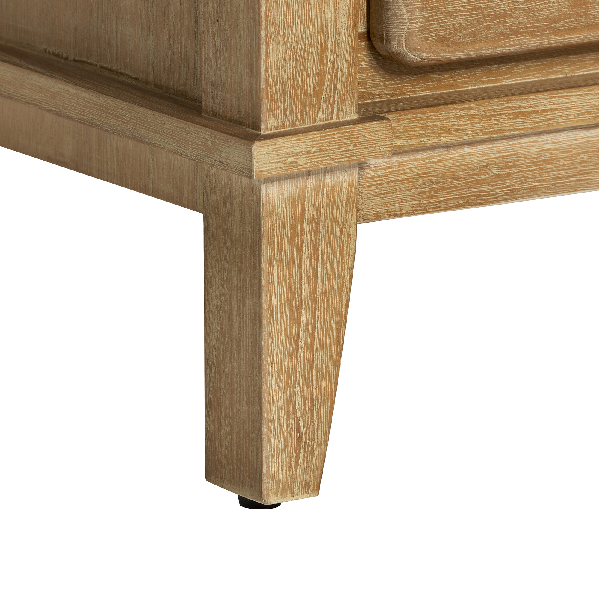 Selene Brown Mindi Wood 3 Drawer Chest, Golden Oak Mindi wood