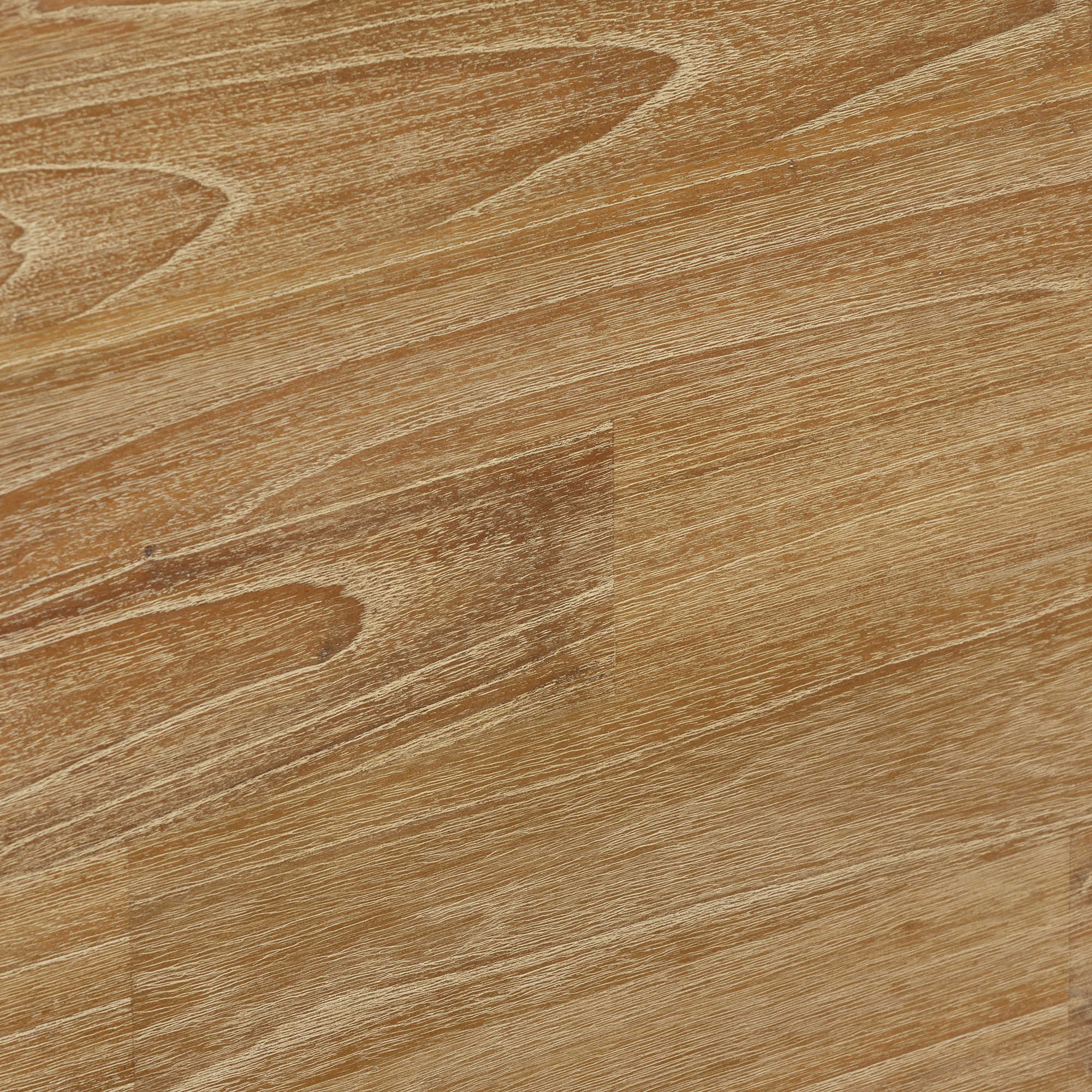 Selene Brown Mindi Wood King Bed Frame, Golden Oak Mindi wood