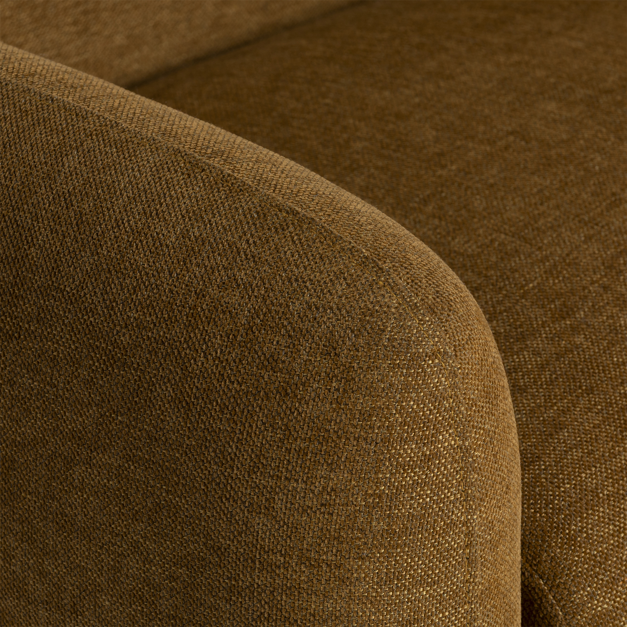 Connie Chair in Pure - Espresso Timber Plinth + Espresso Wooden Legs