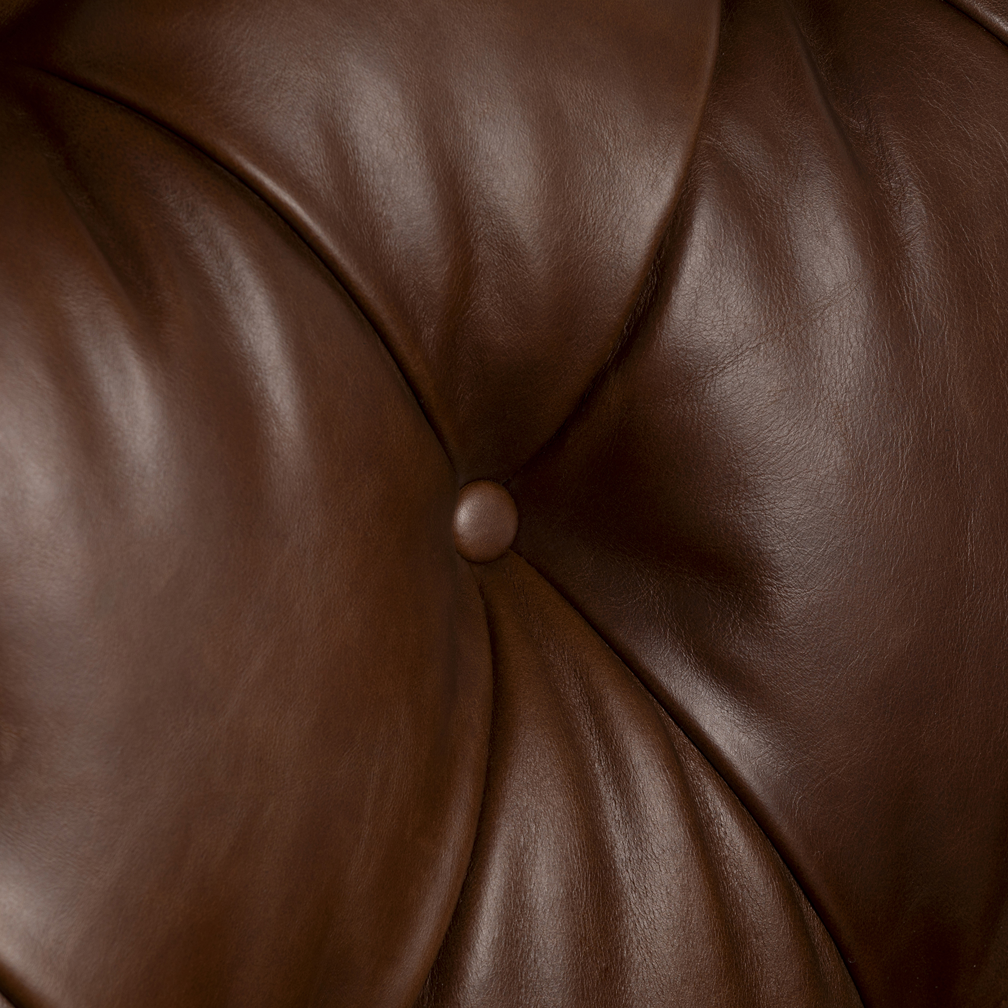 Caversham Standard Chair - Wildwood Noix, Dark Castor Foot and Antique Studs