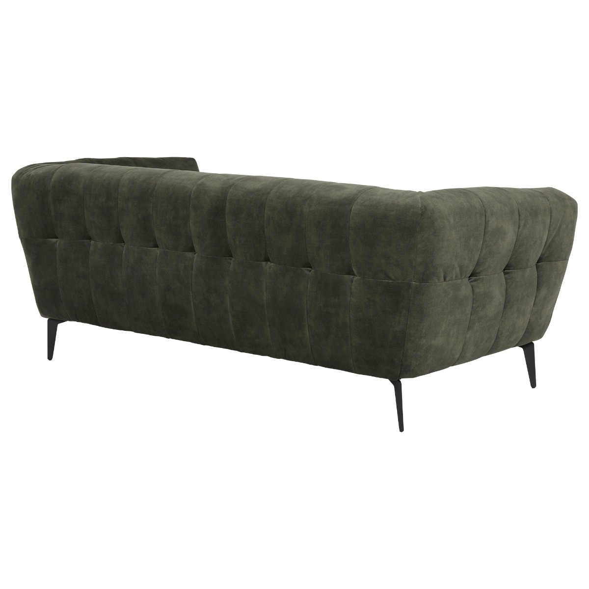 Azalea Dark Green Velvet 2 Seater Sofa