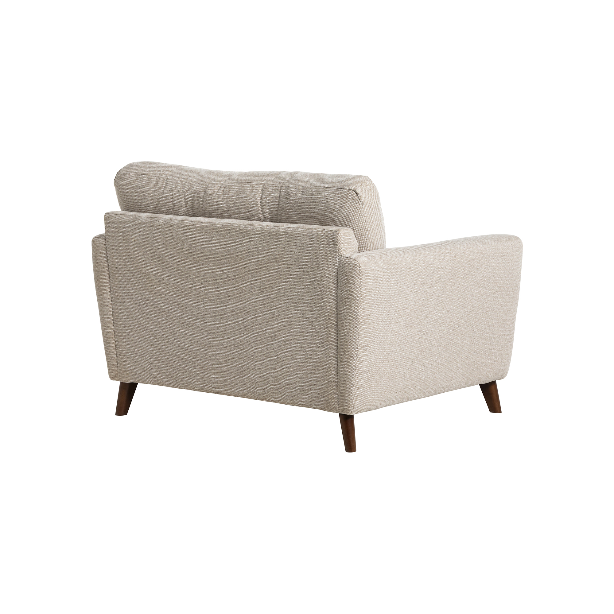 Benton Loveseat - House Woven Chenille Natural and Medium Feet