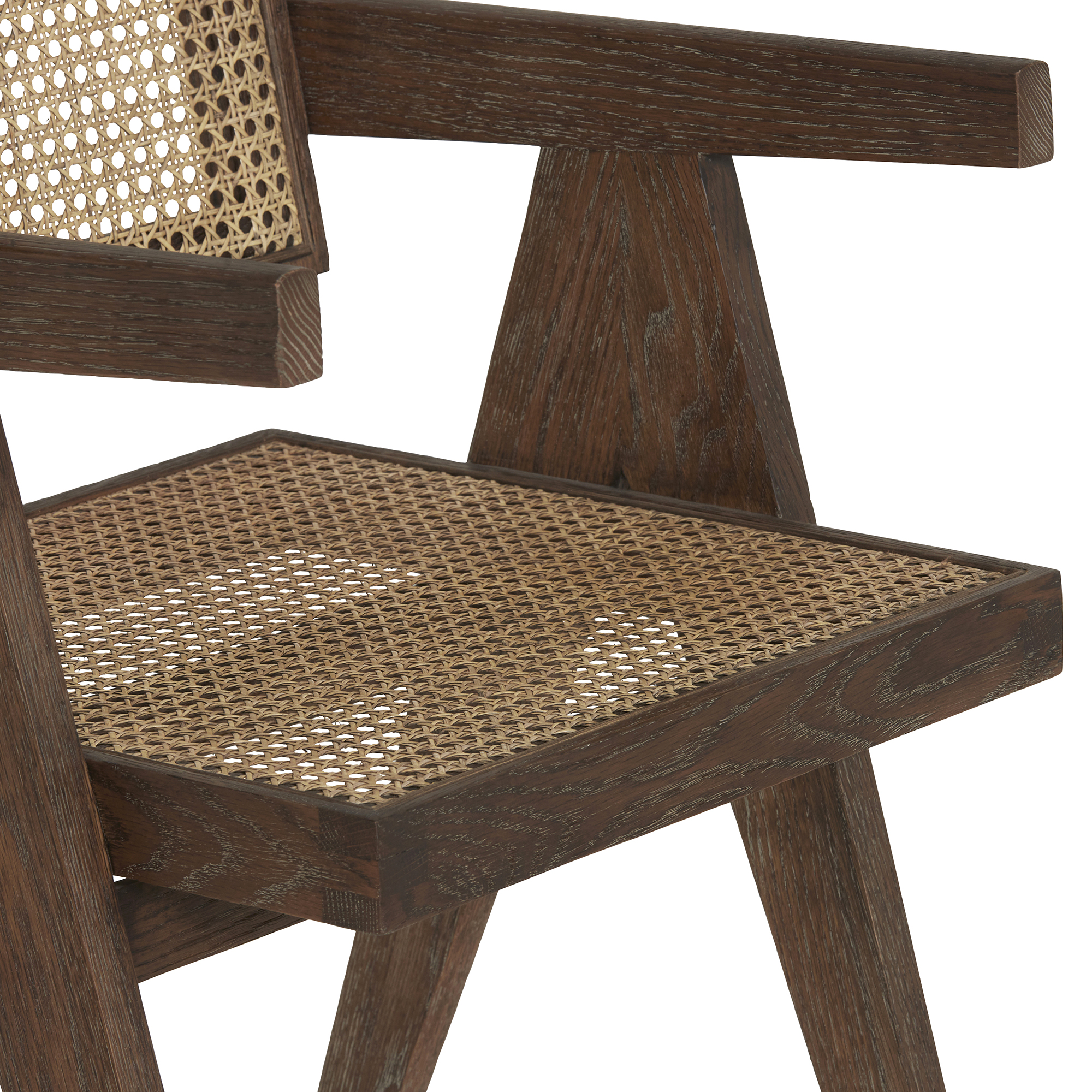 Cody Armchair - Tawny Oak And Almond Rattan