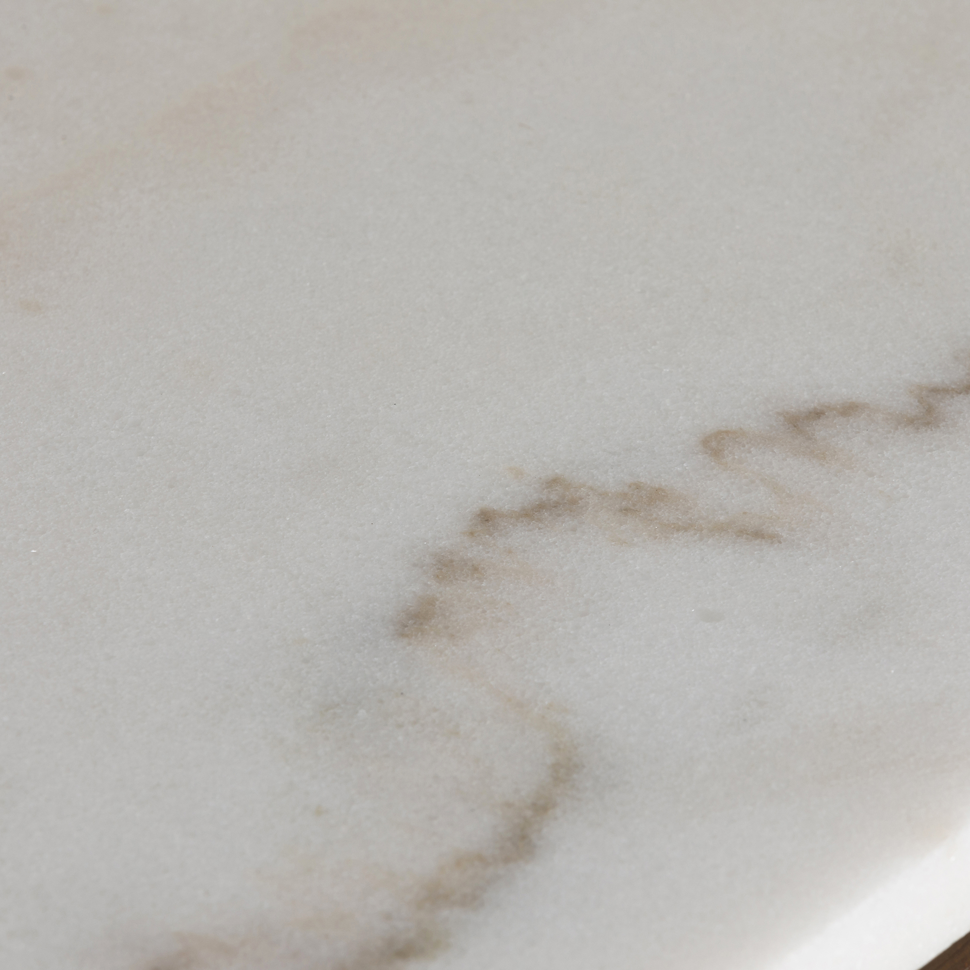 Haynes Sideboard - White Marble and Brown Oak