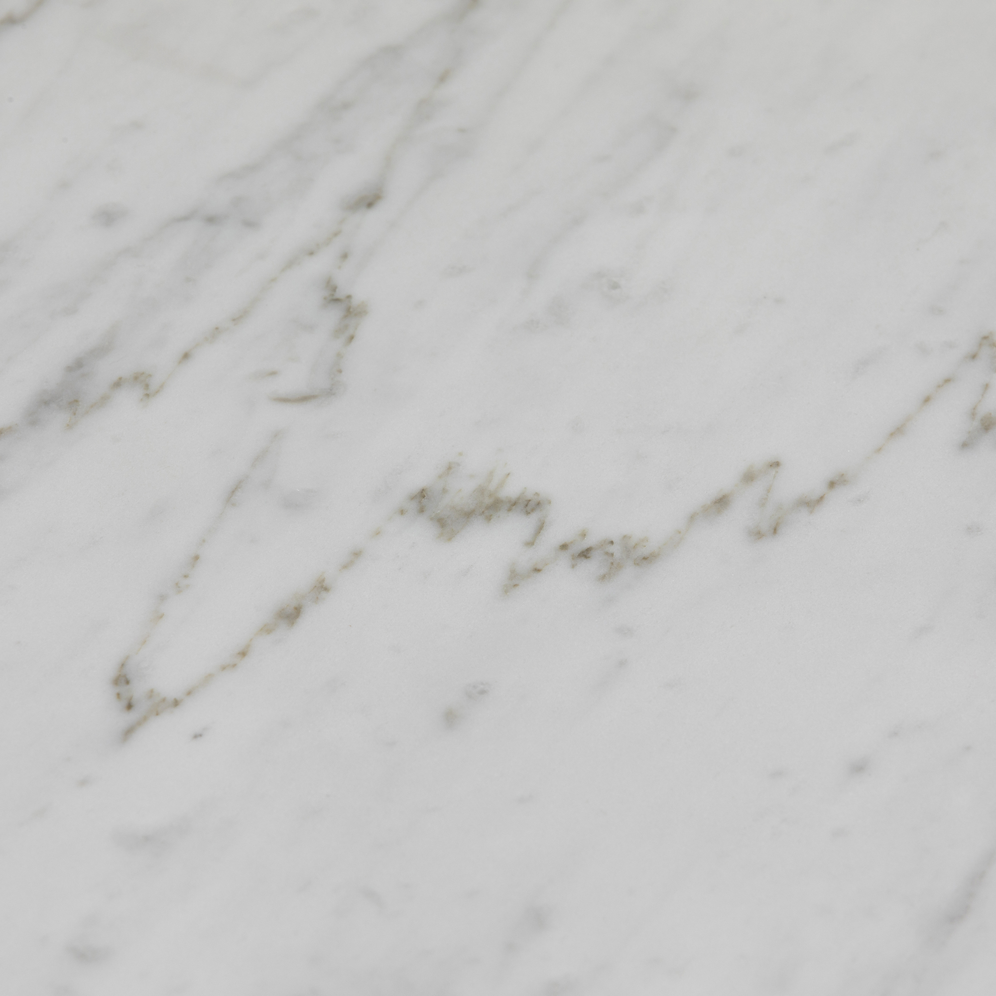 Plover Rectangular Marble 180cm Console Table with Curved Oak Wood Legs, Carrara Marble Top and Bleached Honey Oak